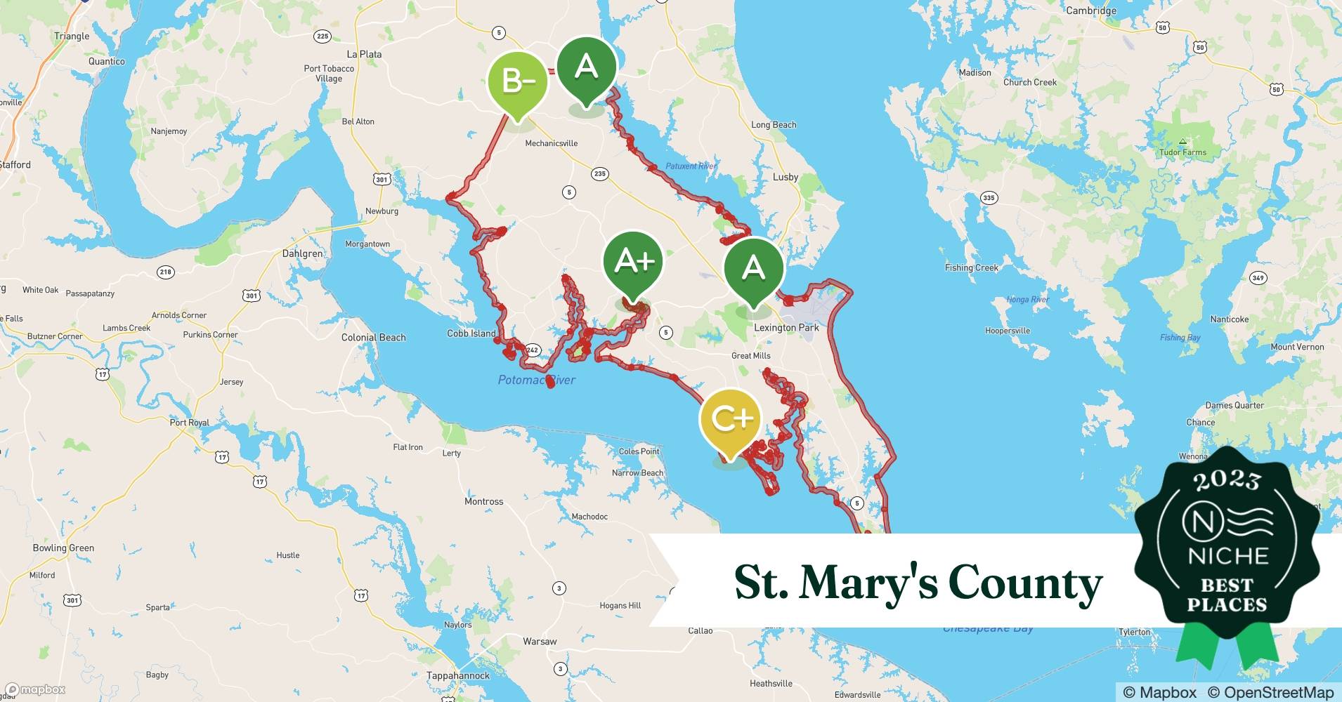 2023 Best Places to Live in St. Mary's County, MD Niche