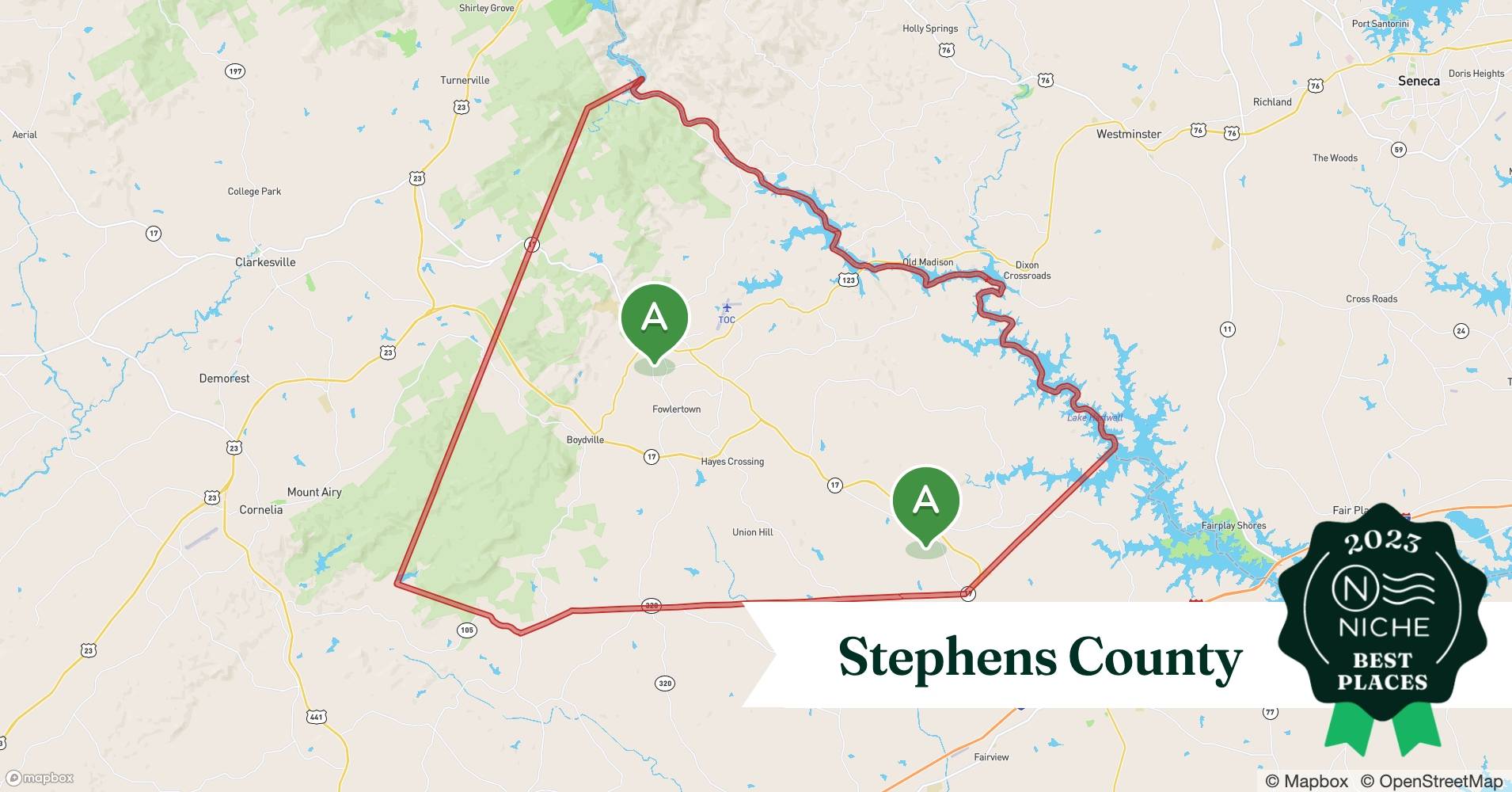 2023 Best Places to Retire in Stephens County, GA Niche