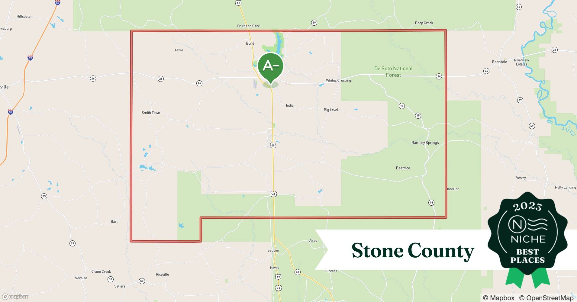 2023 Best Places to Live in Stone County, MS Niche