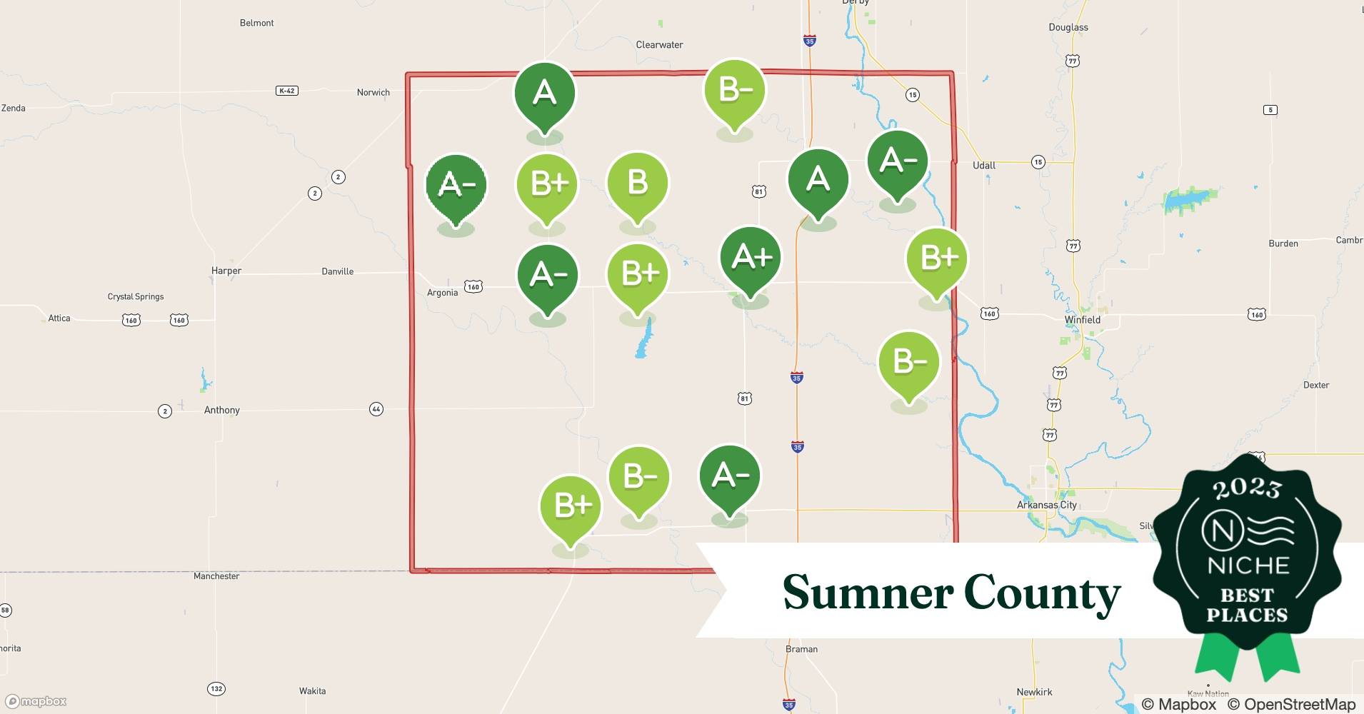 2023 Best Places to Live in Sumner County, KS Niche