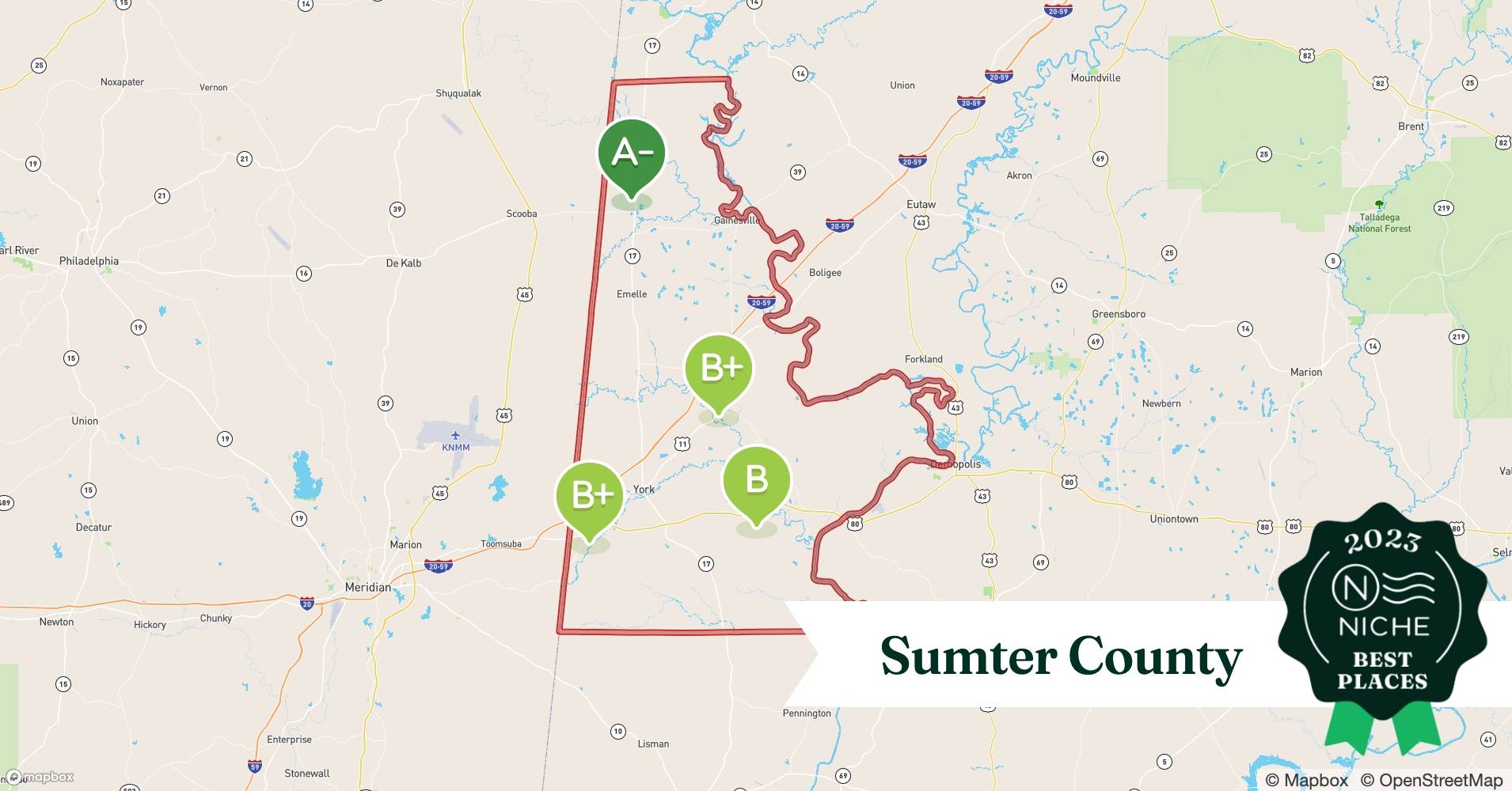 2023 Best Places to Live in Sumter County, AL Niche