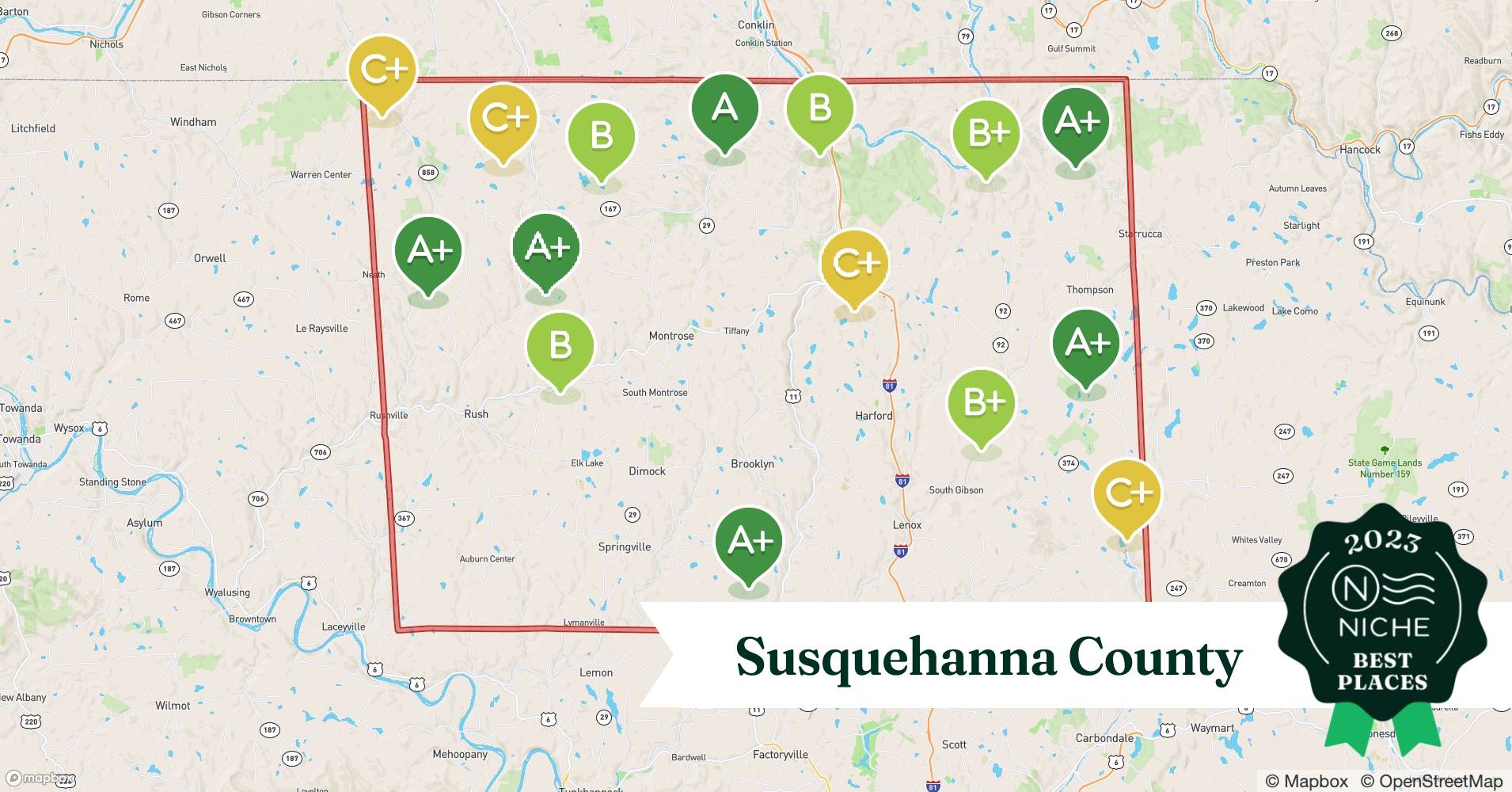 2023 Best Places to Live in Susquehanna County, PA Niche