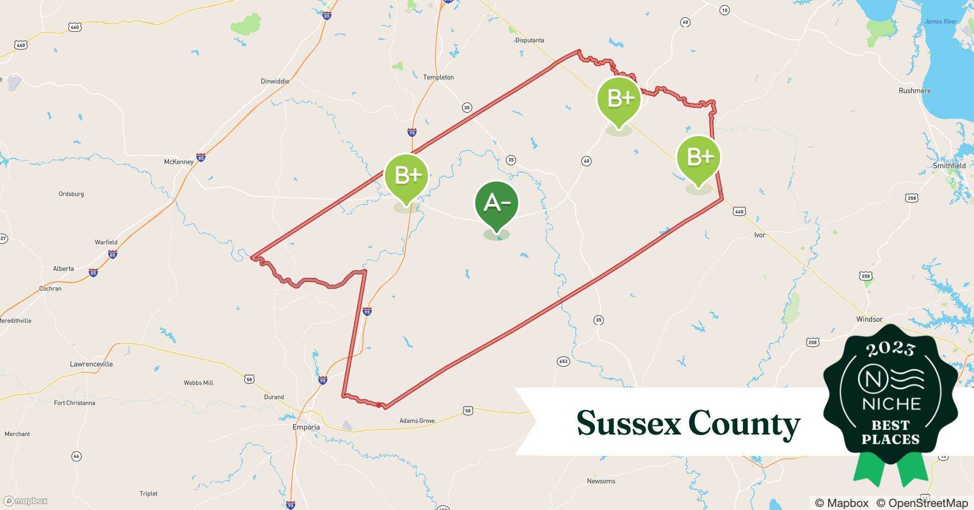 2023 Best Places to Live in Sussex County, VA Niche