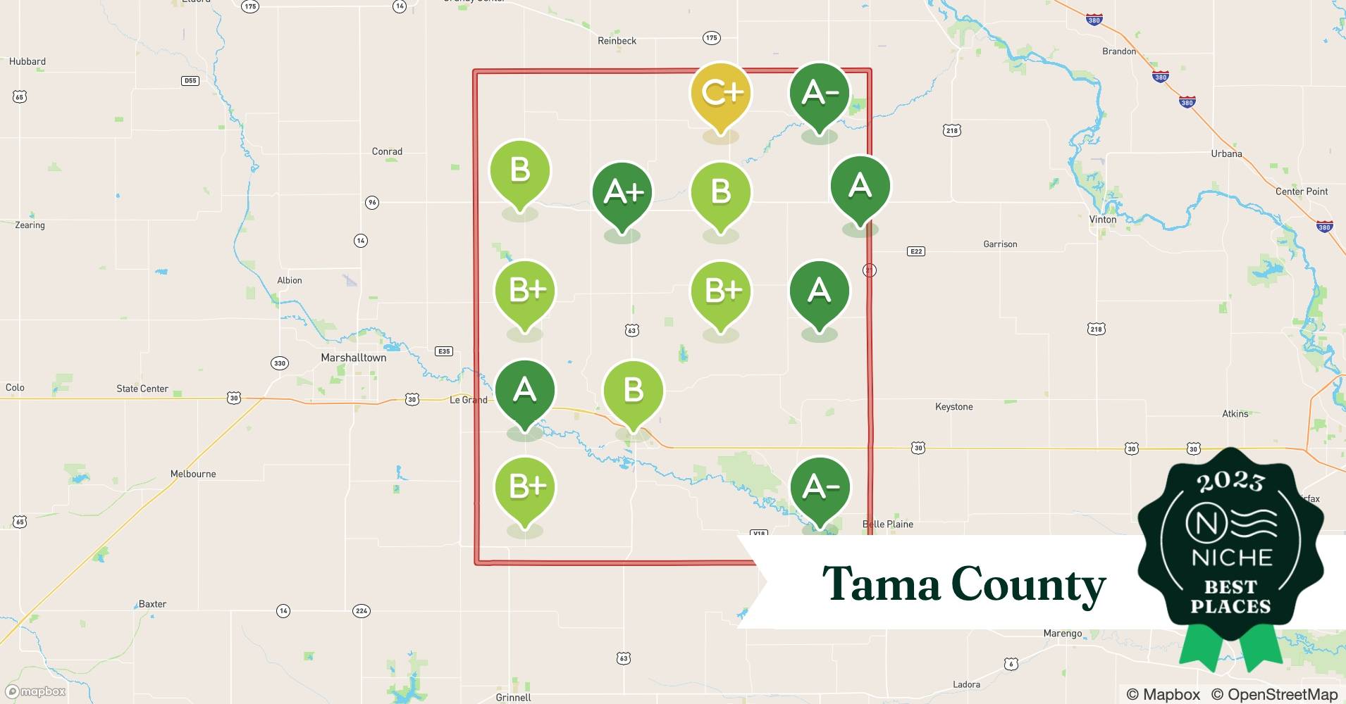 2023 Best Places to Live in Tama County, IA Niche