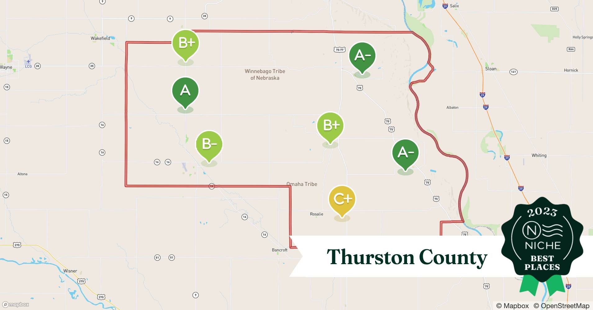 2023 Best Places to Retire in Thurston County, NE Niche