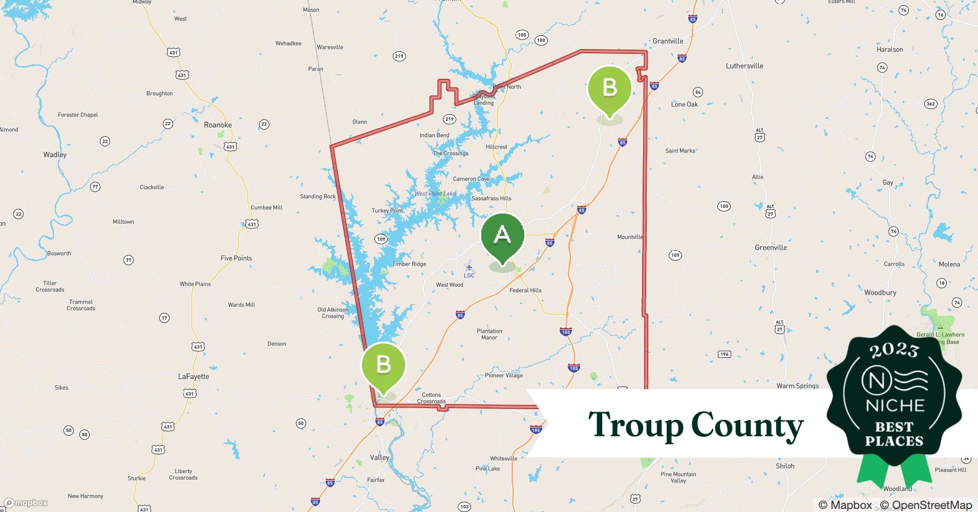 2023 Best Places to Live in Troup County, GA Niche