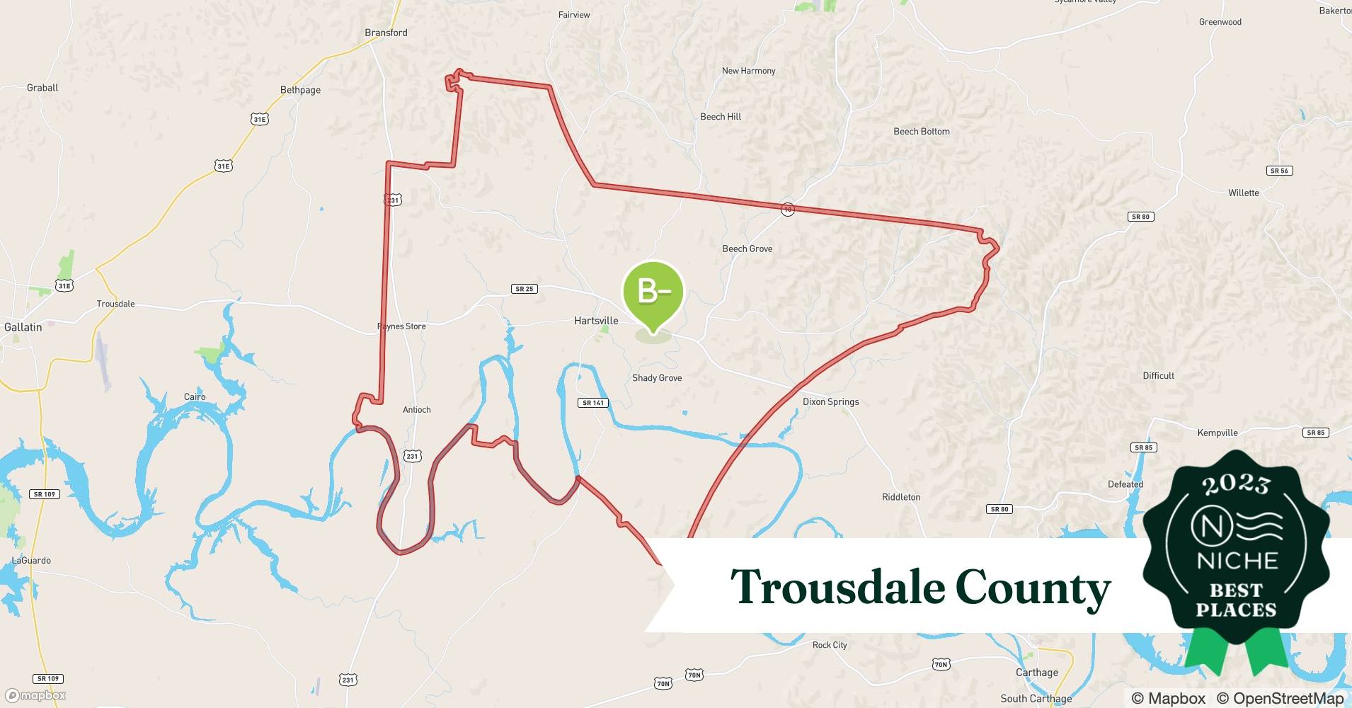 2023 Best Places to Retire in Trousdale County, TN Niche