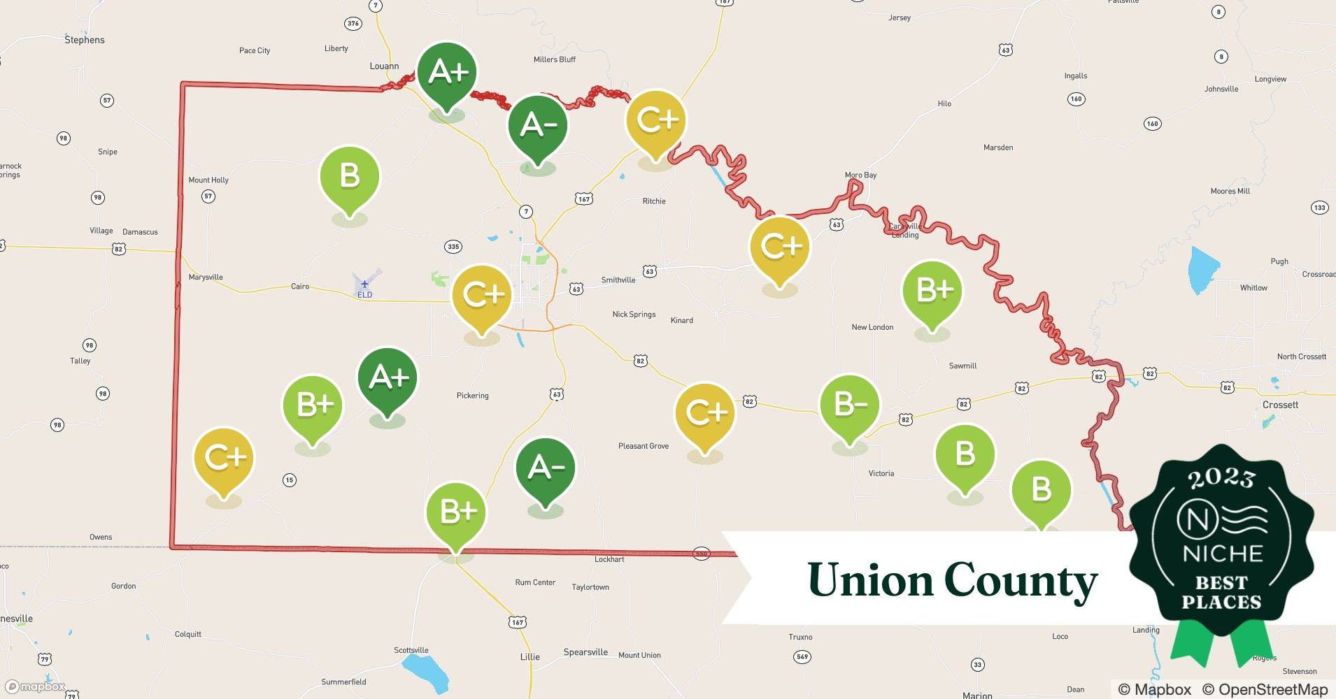 2023 Best Places to Live in Union County, AR Niche