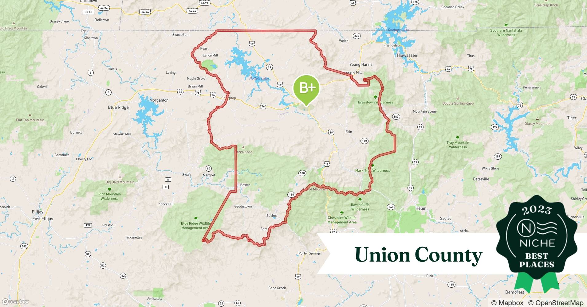 2023 Safe Places to Live in Union County, GA Niche
