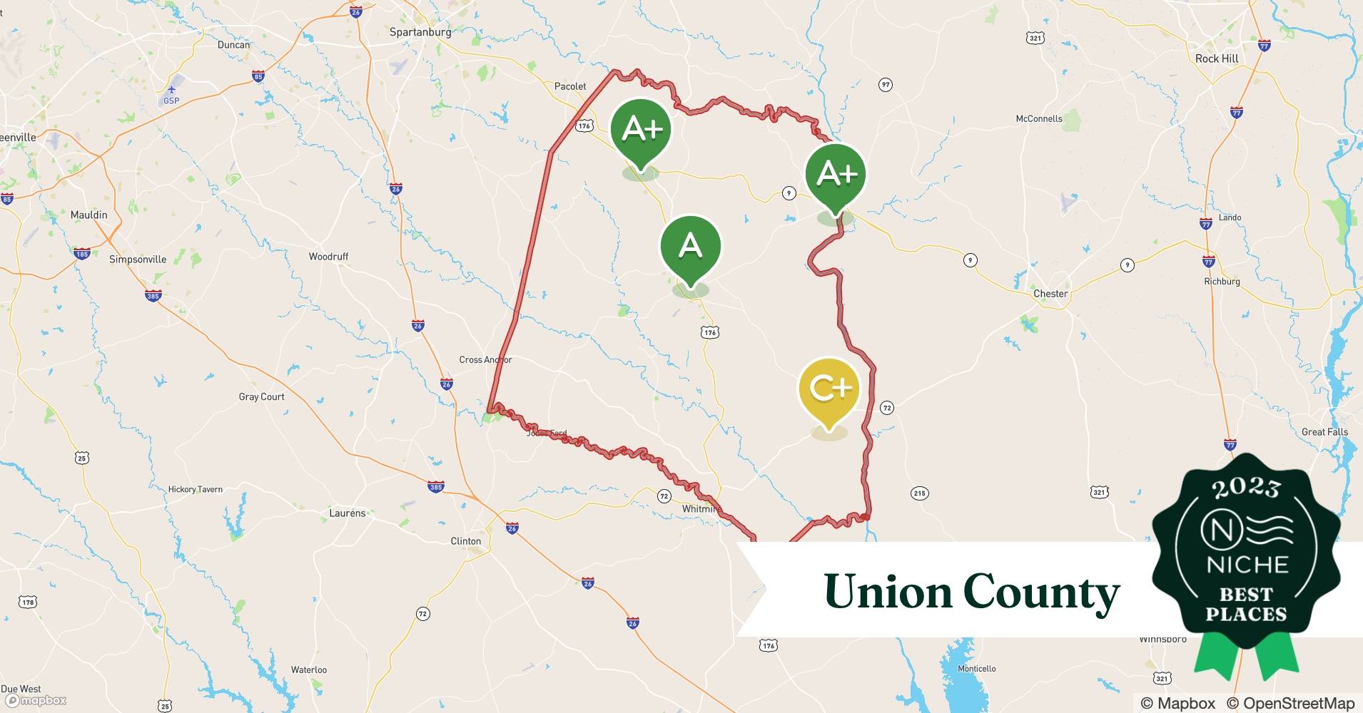 2023 Best Places to Live in Union County, SC Niche