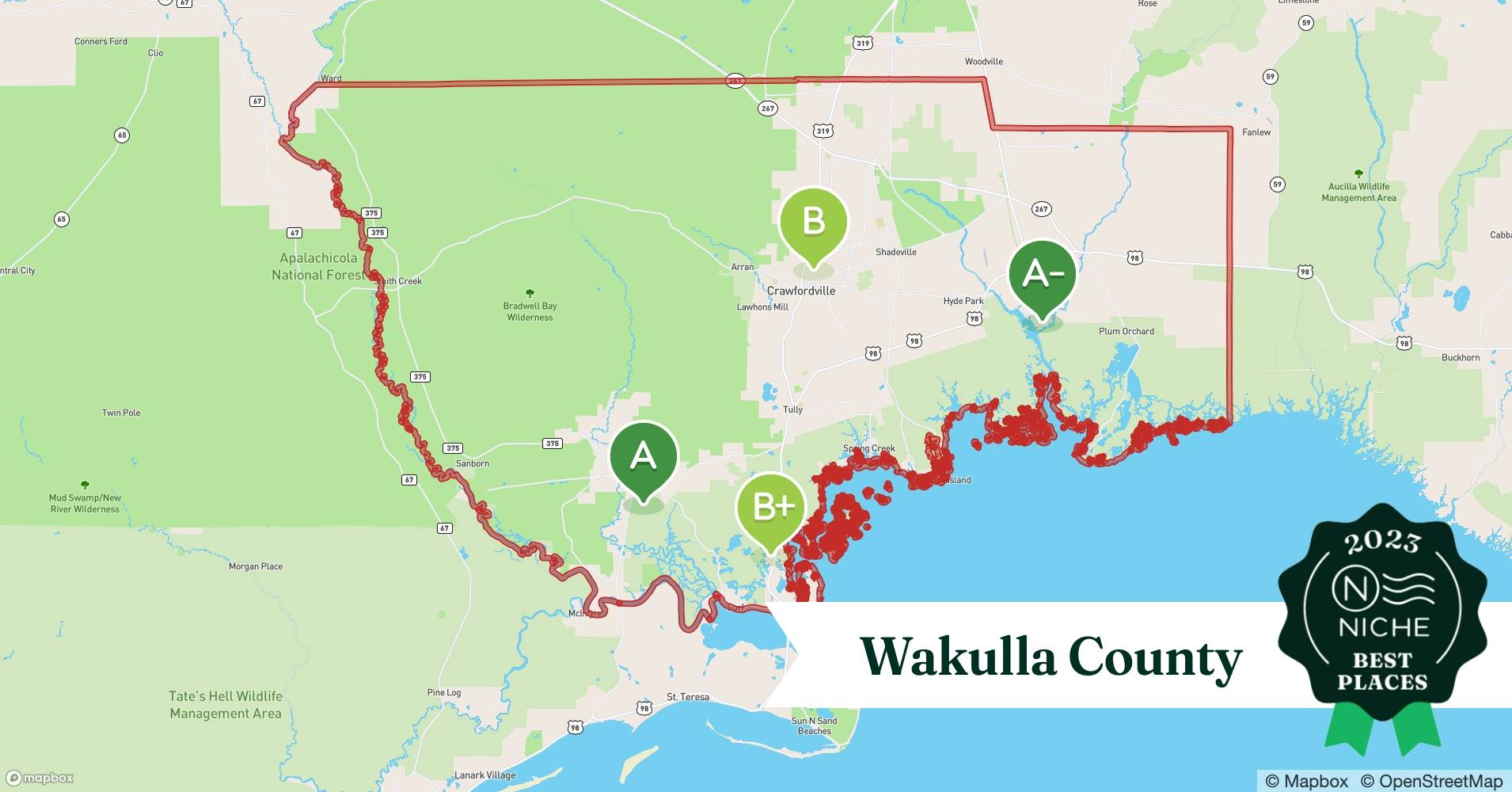 Compare Cost of Living in Wakulla County, FL Niche