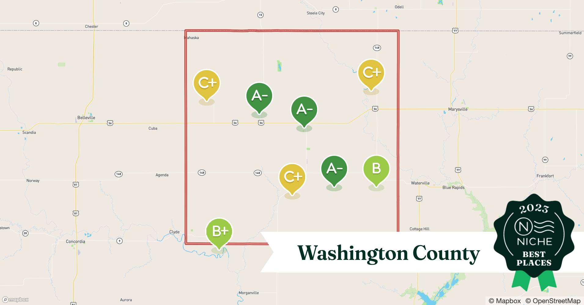 2023 Best Places to Live in Washington County, KS Niche