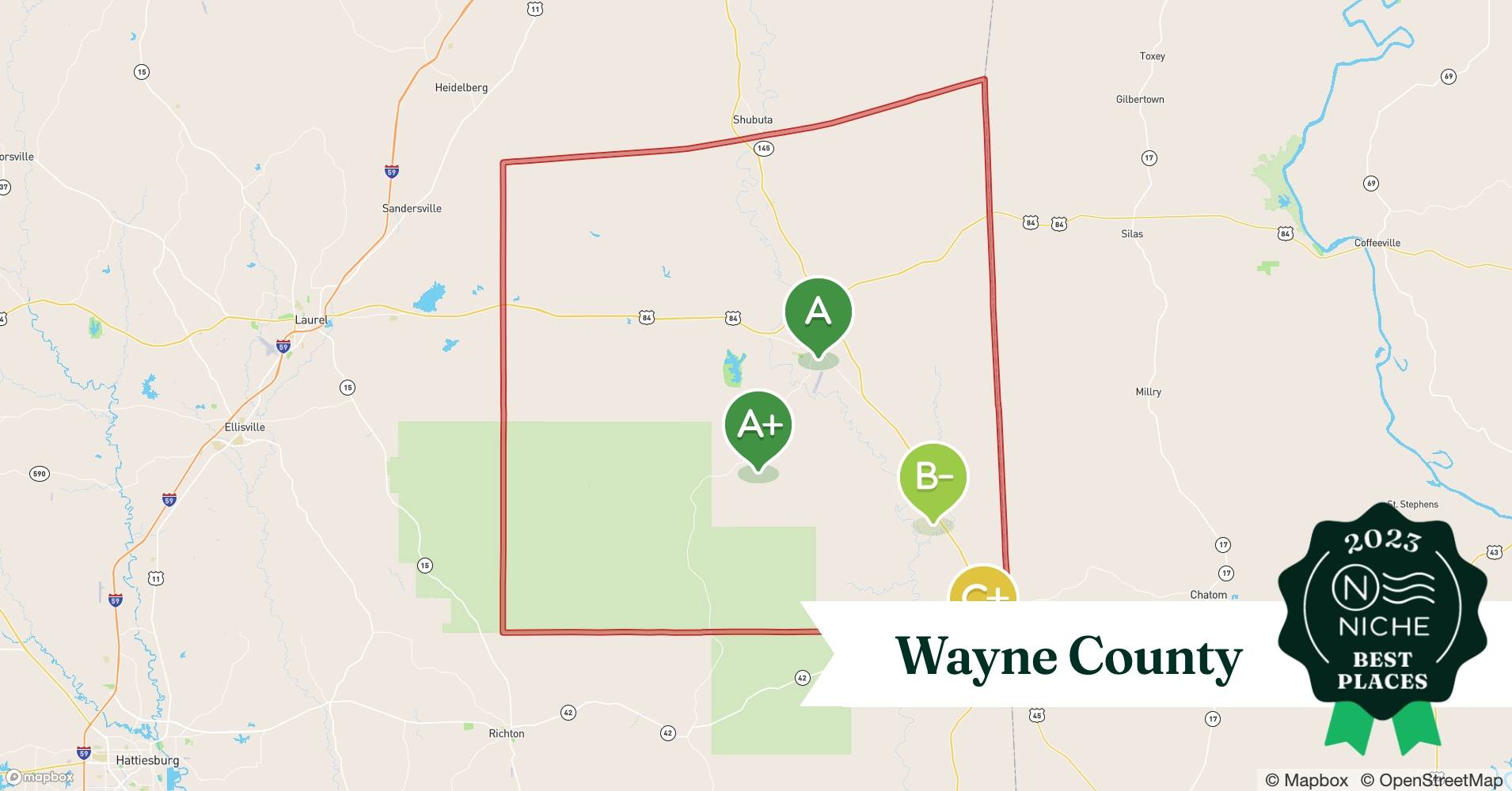 2023 Best Places to Raise a Family in Wayne County, MS Niche