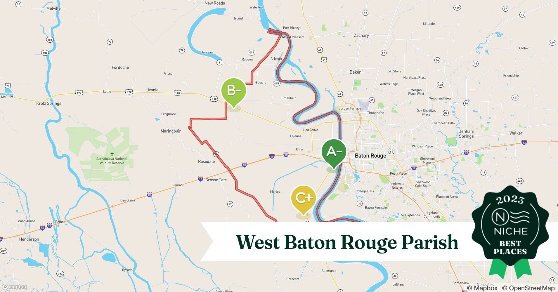 2023 Best Places to Live in West Baton Rouge Parish, LA Niche
