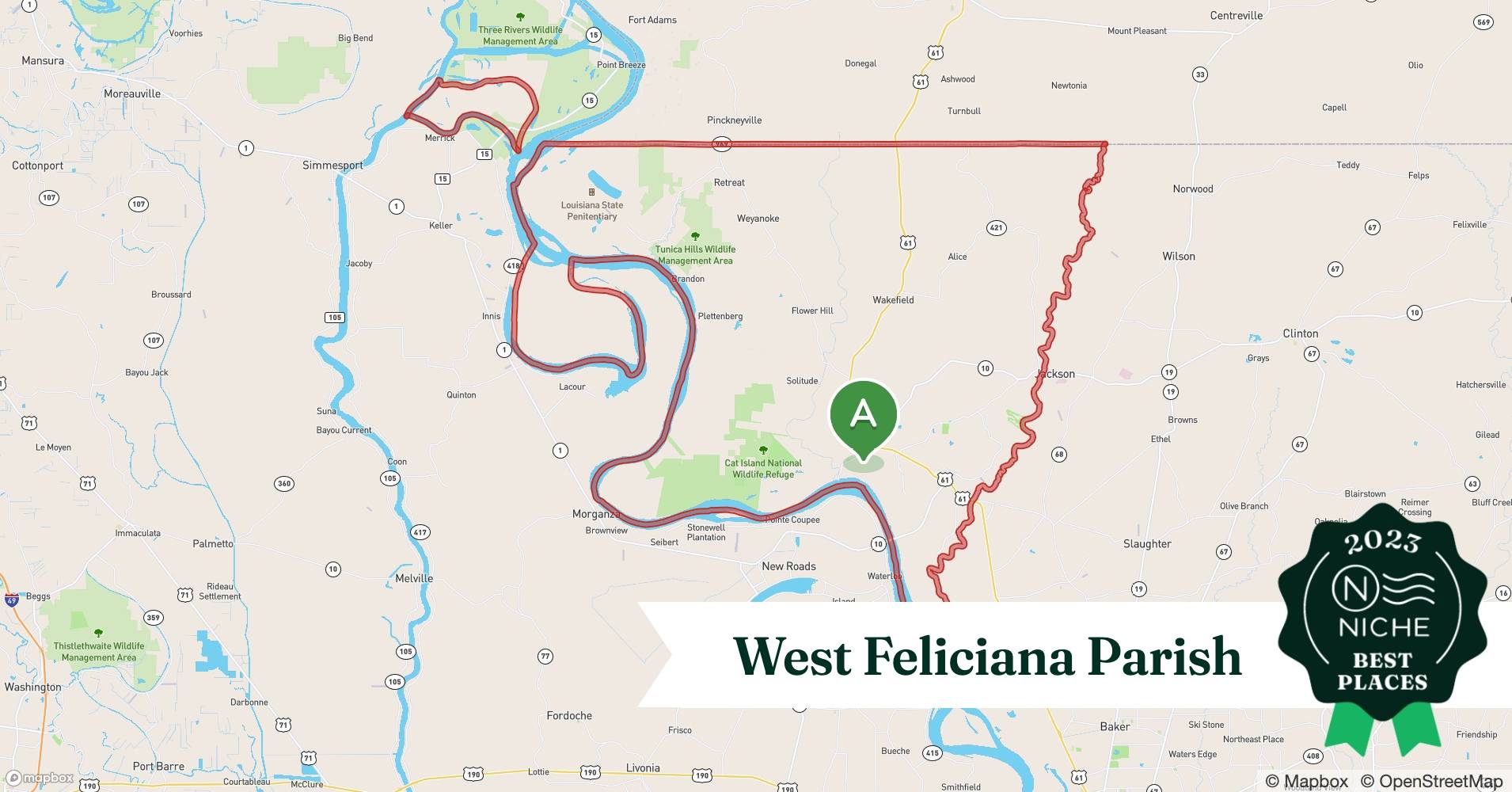 2023 Best Places to Live in West Feliciana Parish, LA Niche