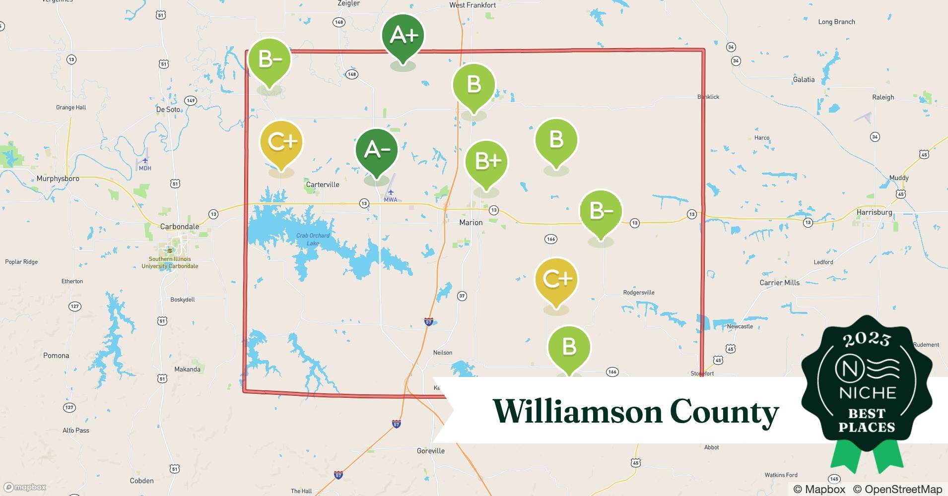 2023 Best Places to Live in Williamson County, IL Niche