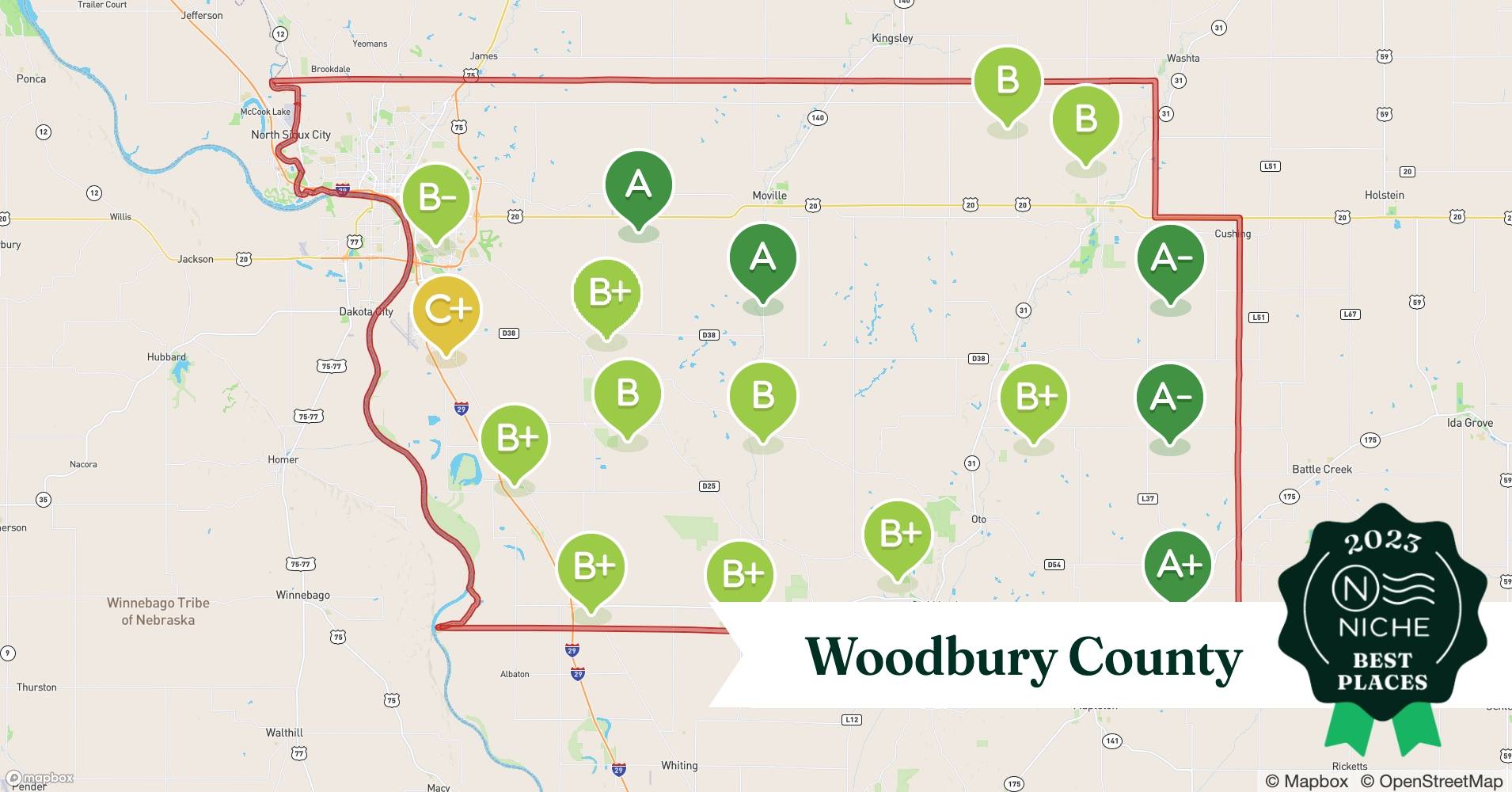 2023 Best Places to Live in Woodbury County, IA Niche