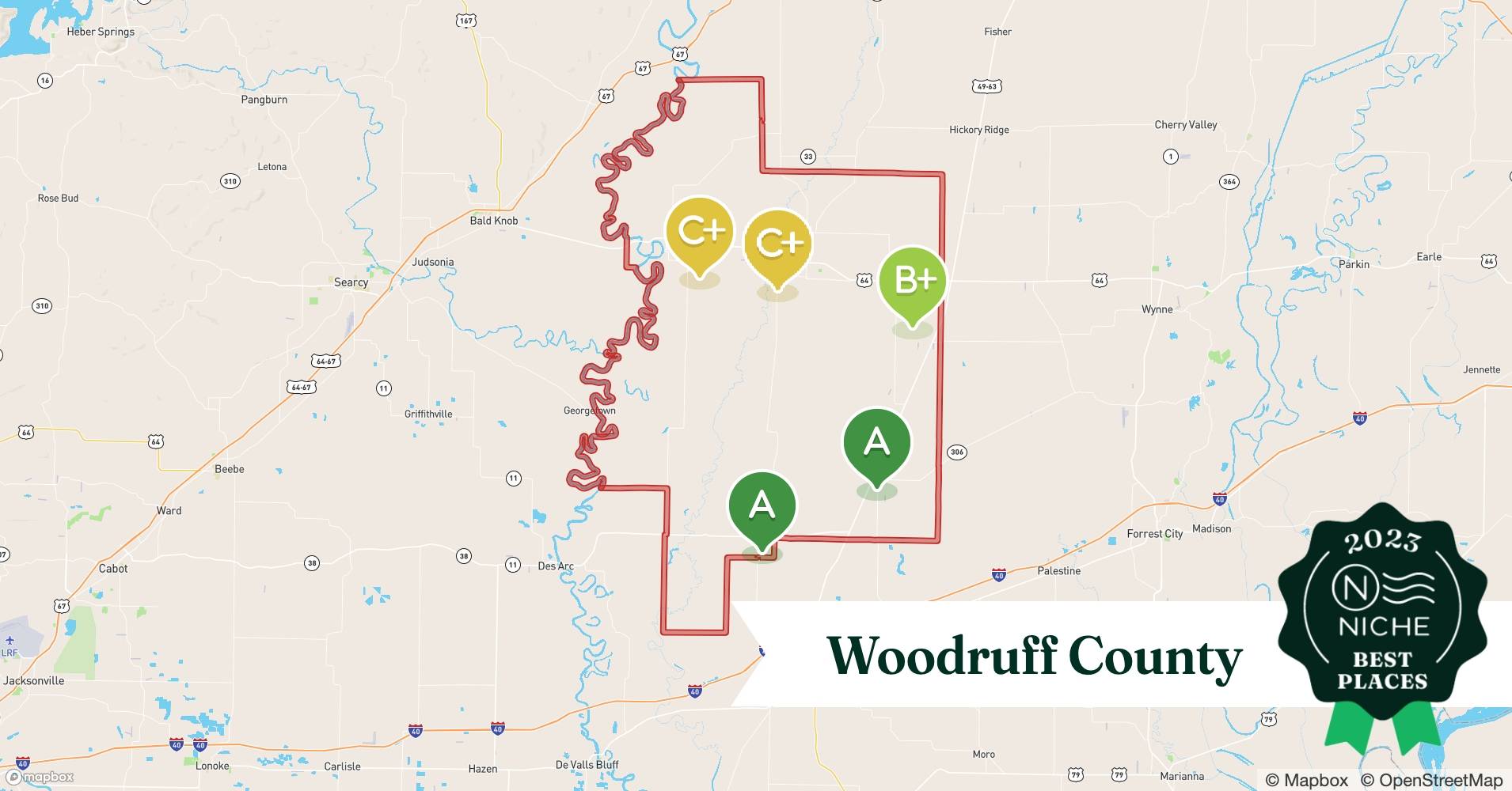2023 Safe Places to Live in Woodruff County, AR Niche