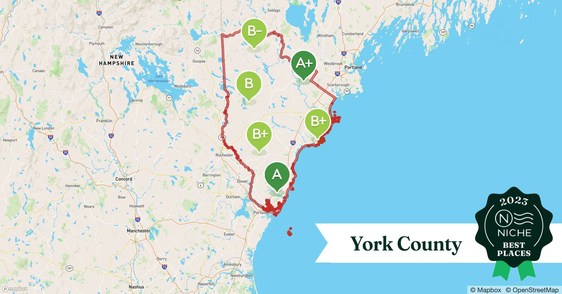 2023 Best Places to Live in York County, ME Niche