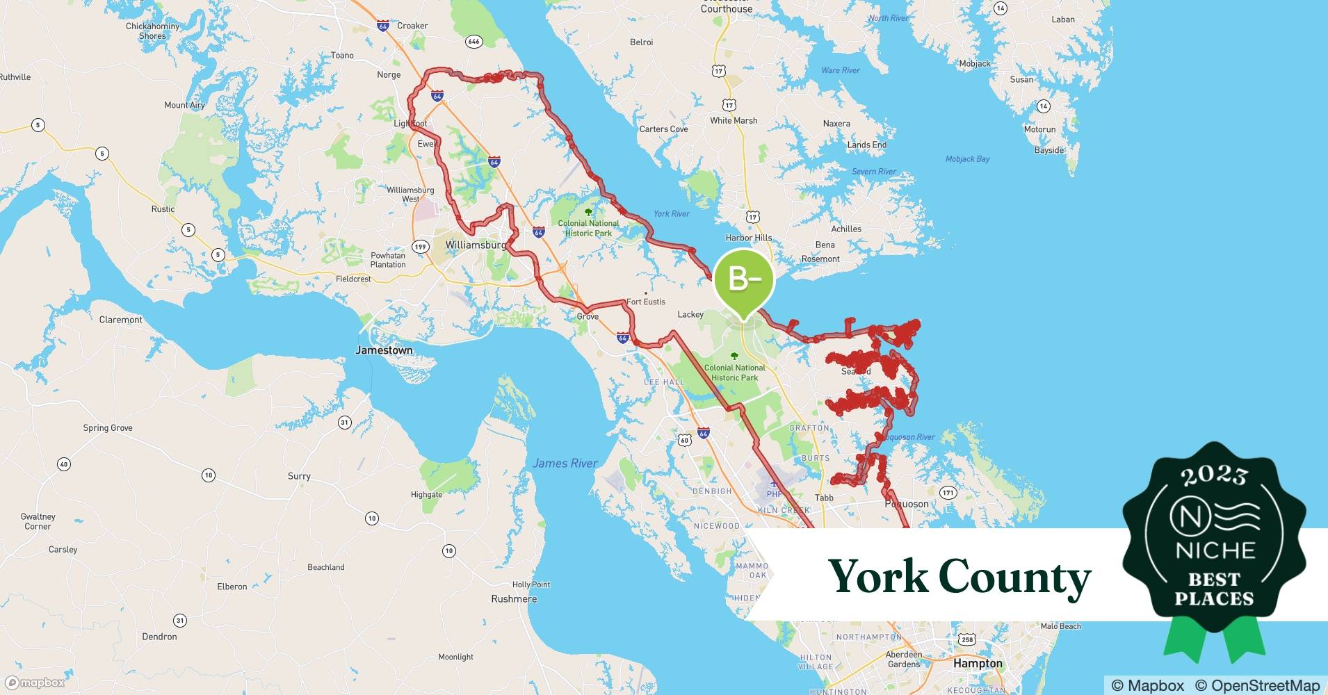 2023 Best Places to Live in York County, VA Niche