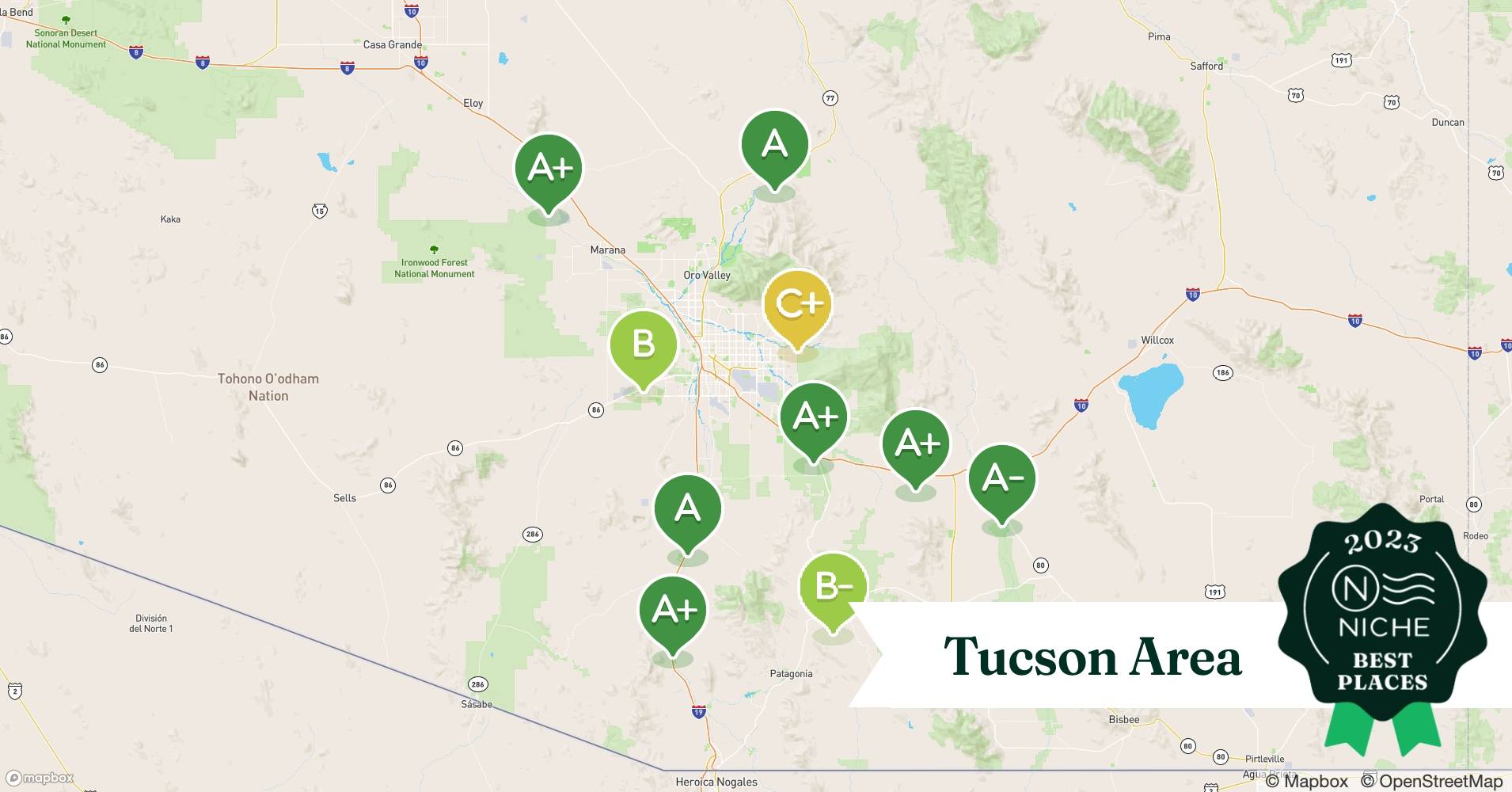 2023 Best Places to Live in the Tucson Area Niche