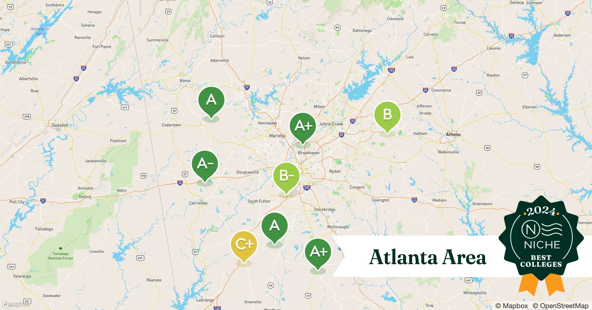 2024 Best Atlanta Area Colleges with Mechanical Engineering Technician