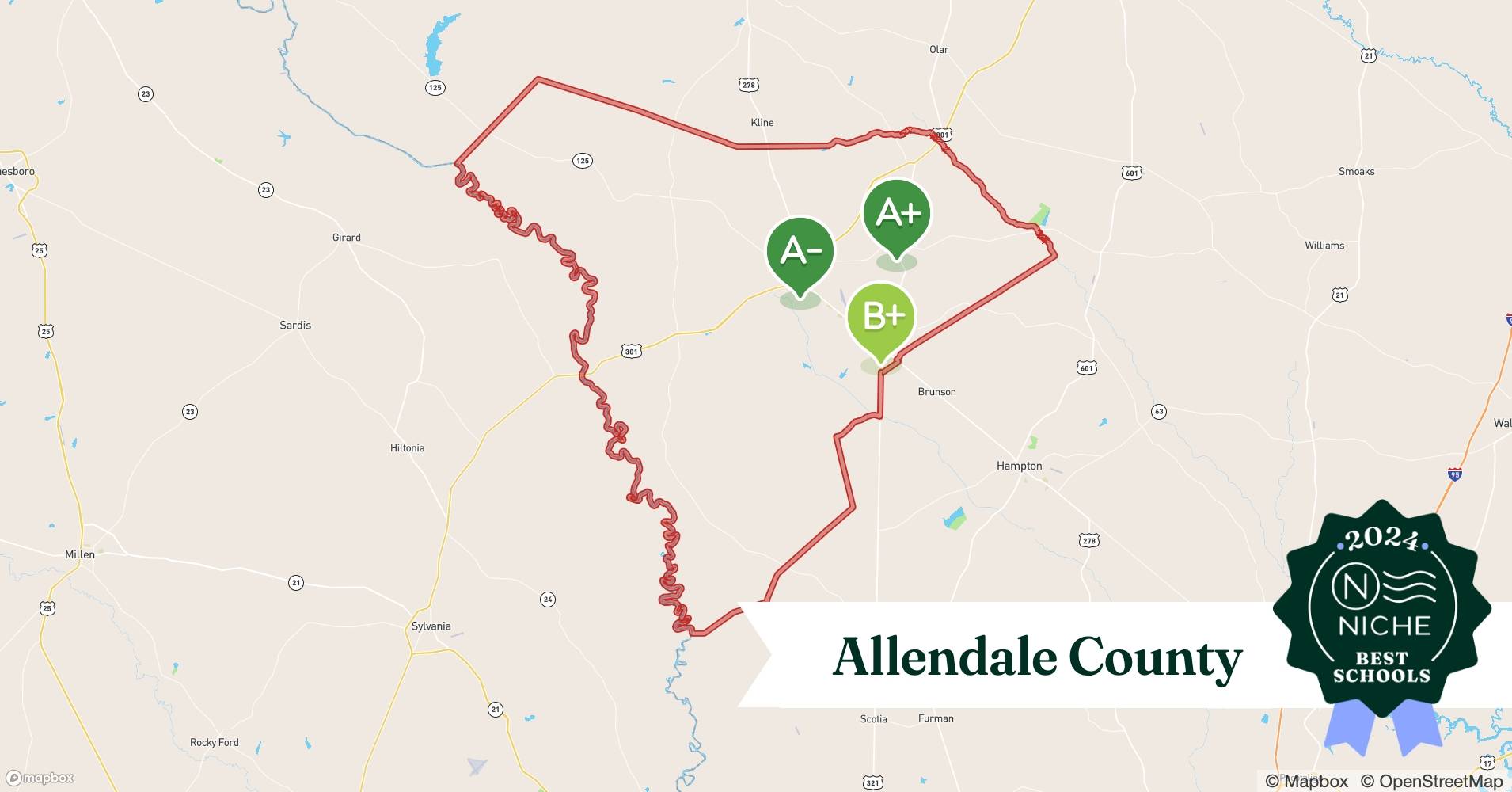 School Districts in Allendale County, SC Niche