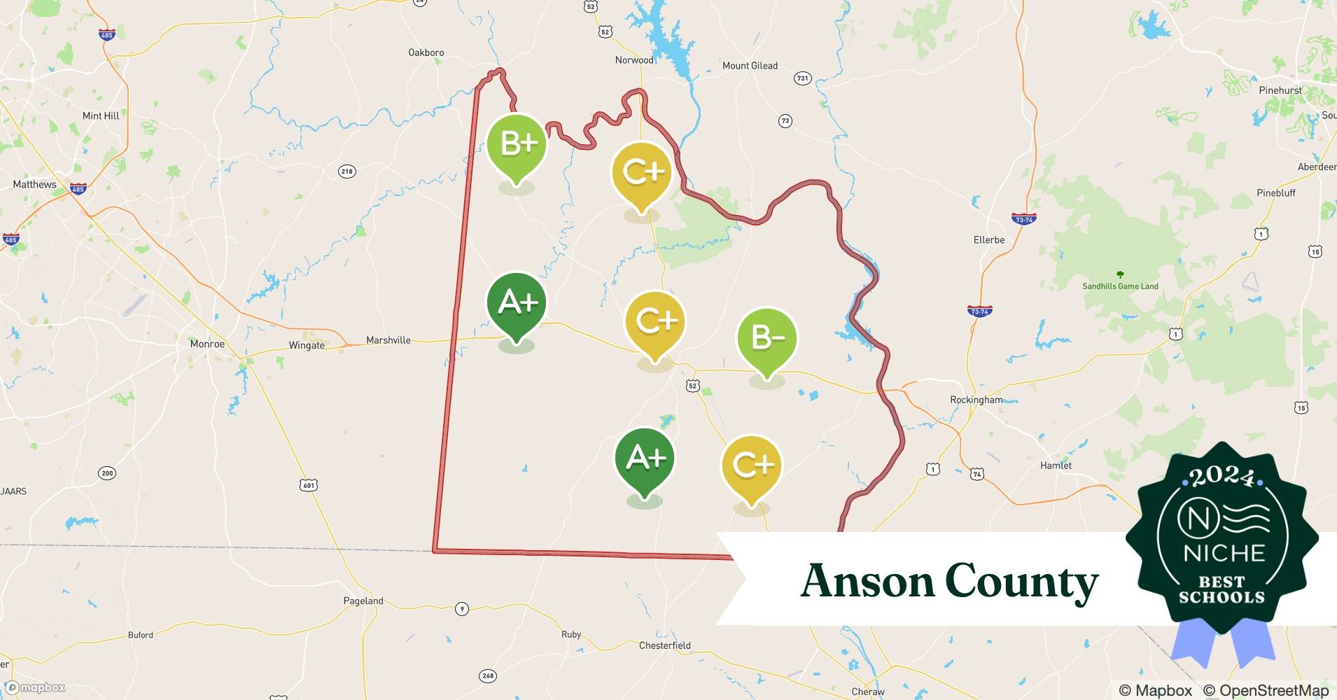 K12 Schools in Anson County, NC Niche