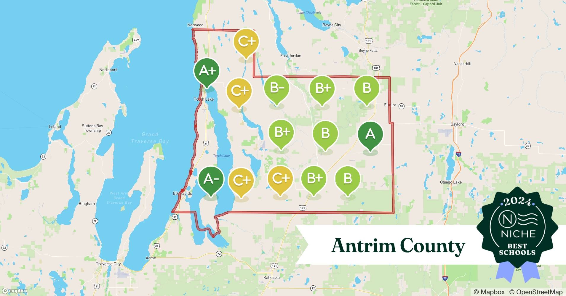 School Districts in Antrim County, MI Niche