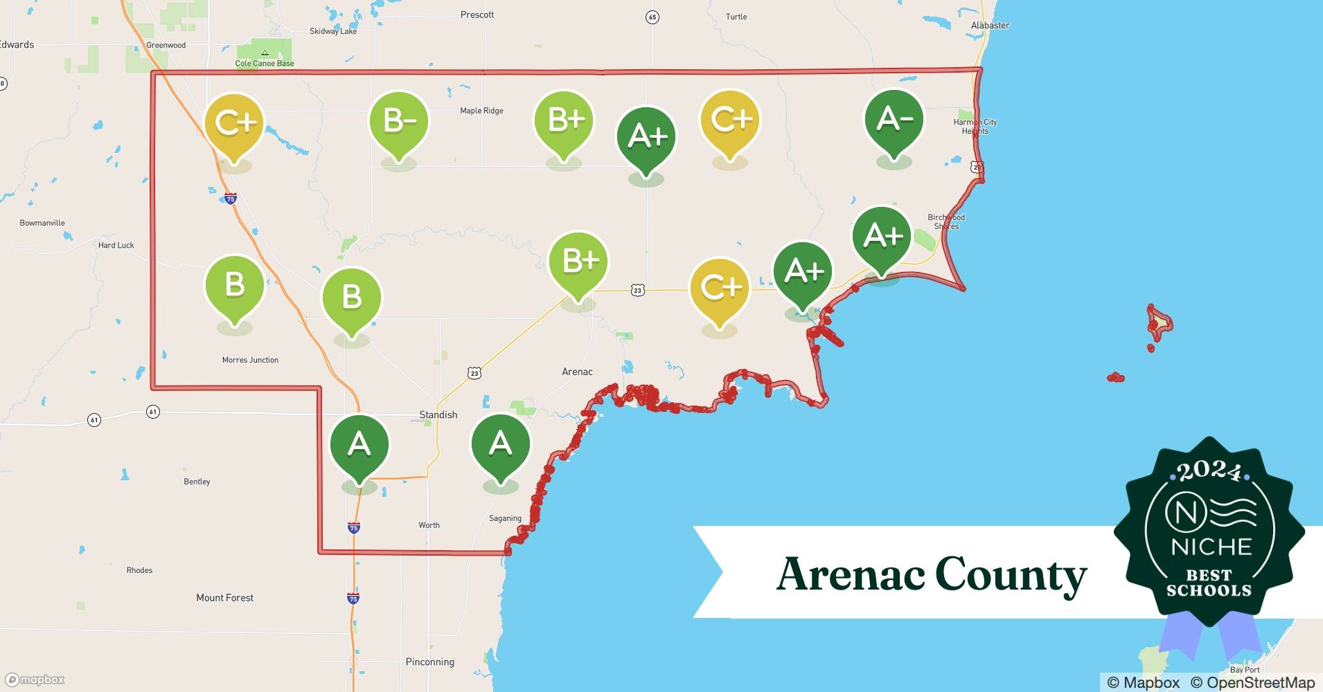 School Districts in Arenac County, MI Niche