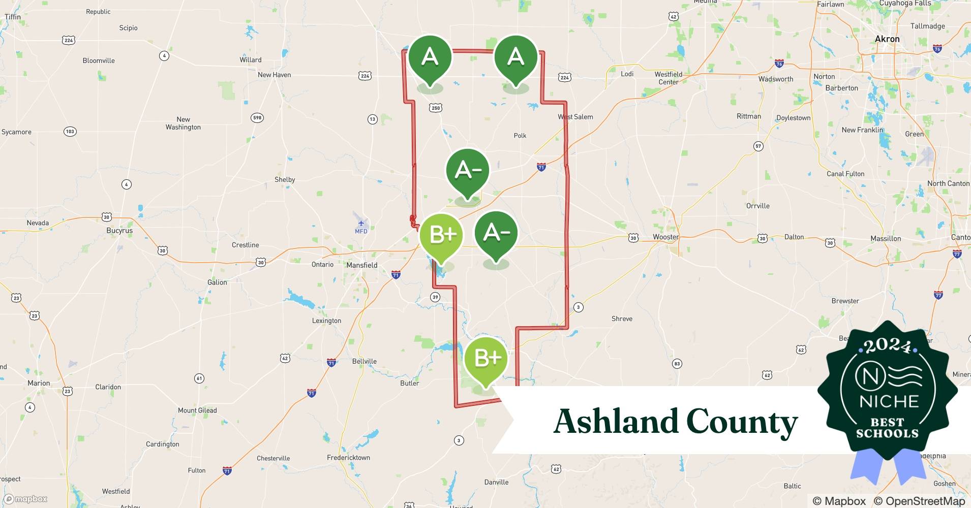 School Districts in Ashland County, OH Niche