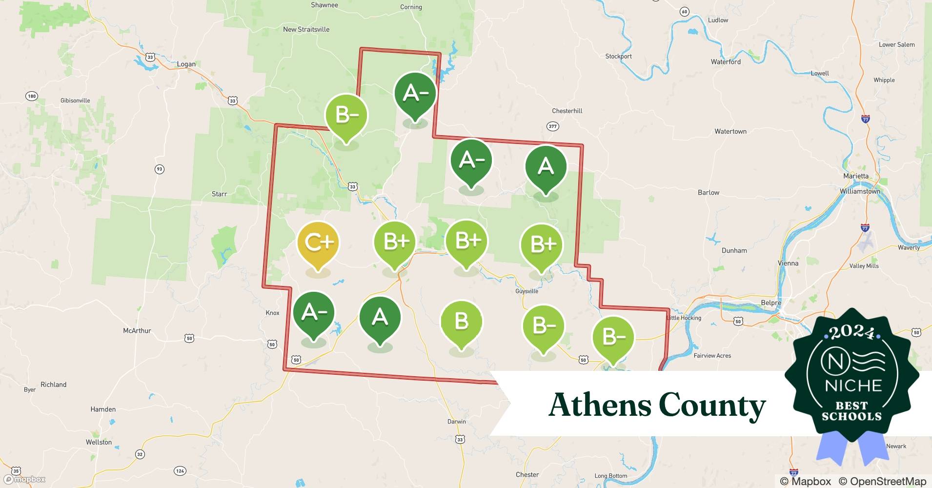 School Districts in Athens County, OH Niche
