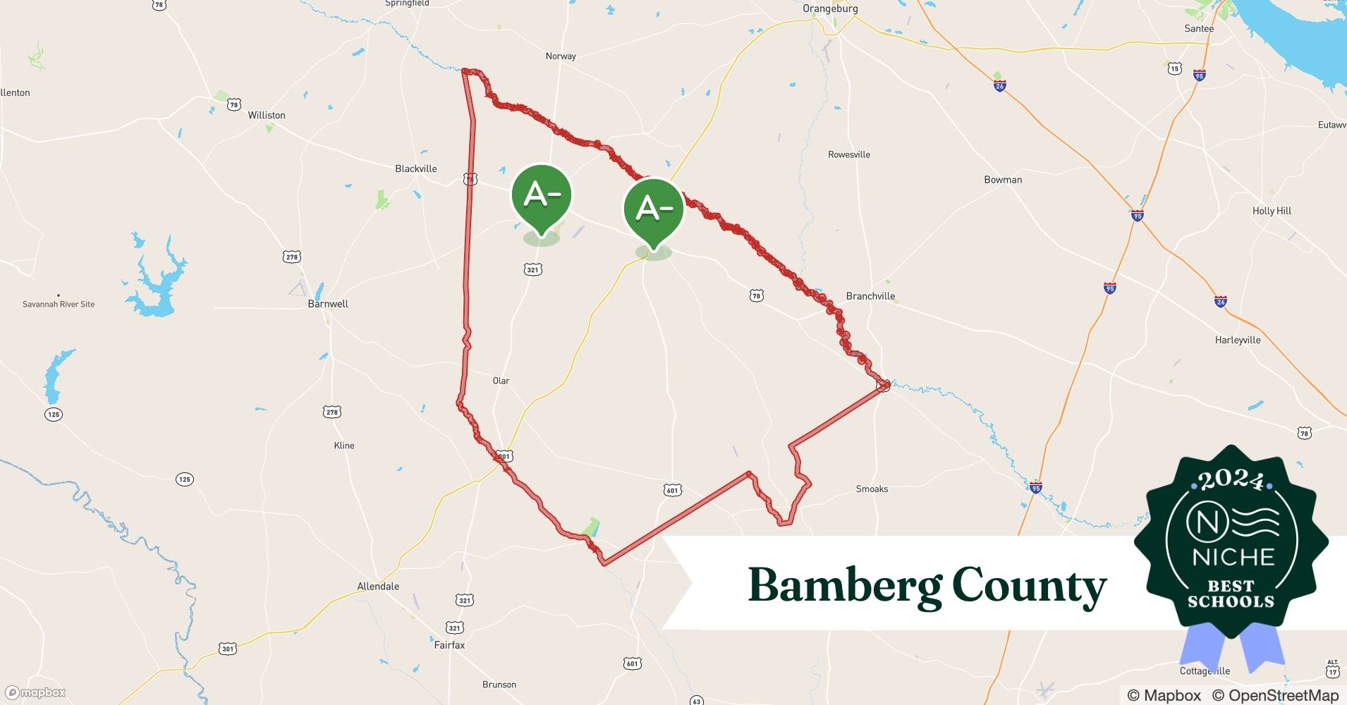 School Districts in Bamberg County, SC Niche