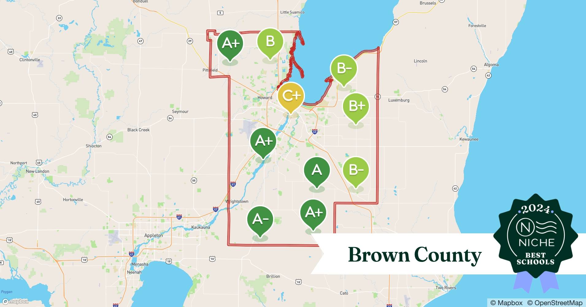 School Districts in Brown County, WI Niche