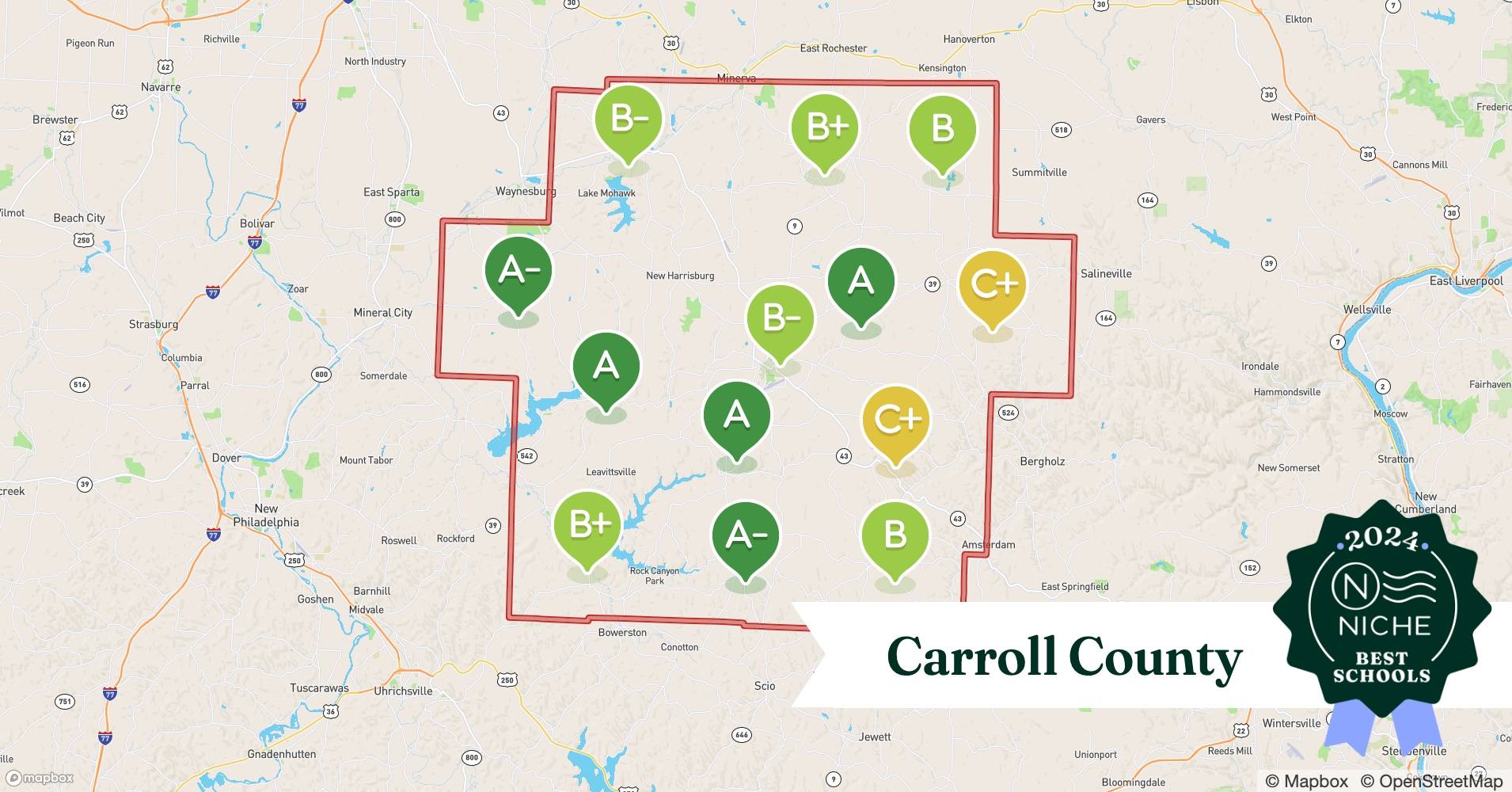 2024 Largest High Schools in Carroll County, OH Niche