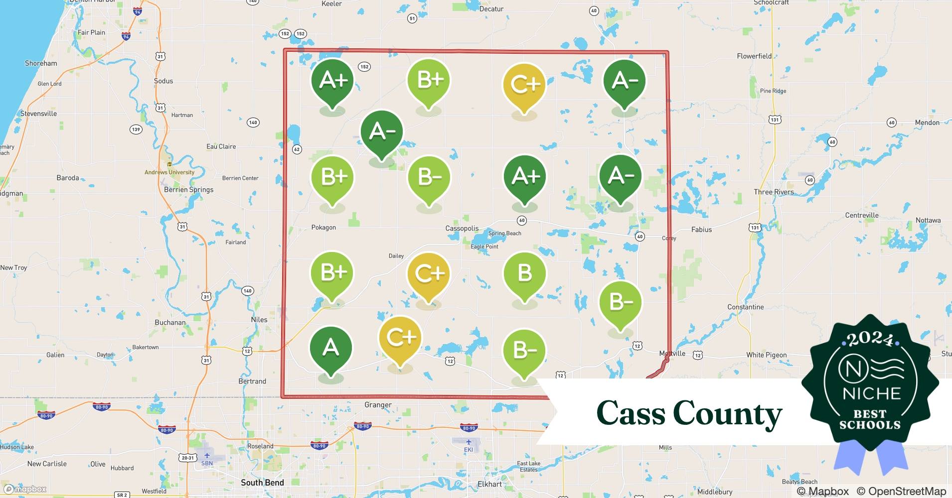 School Districts in Cass County, MI Niche