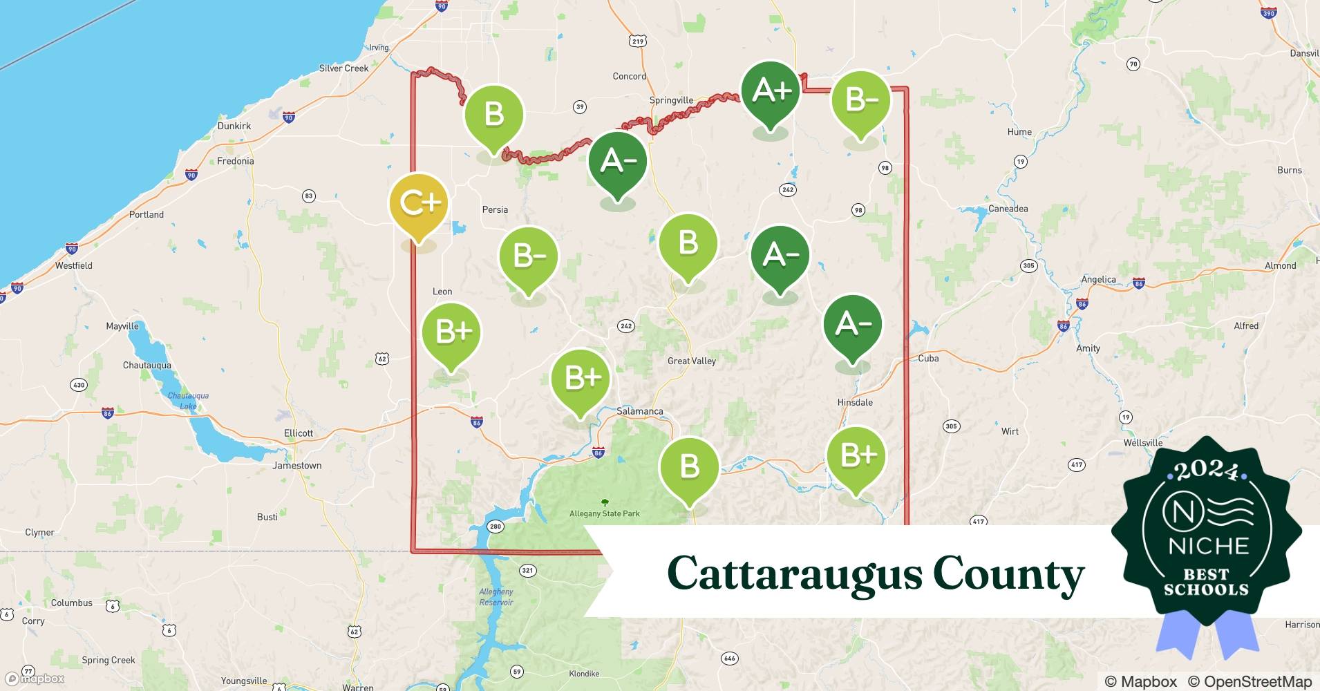 School Districts in Cattaraugus County, NY Niche