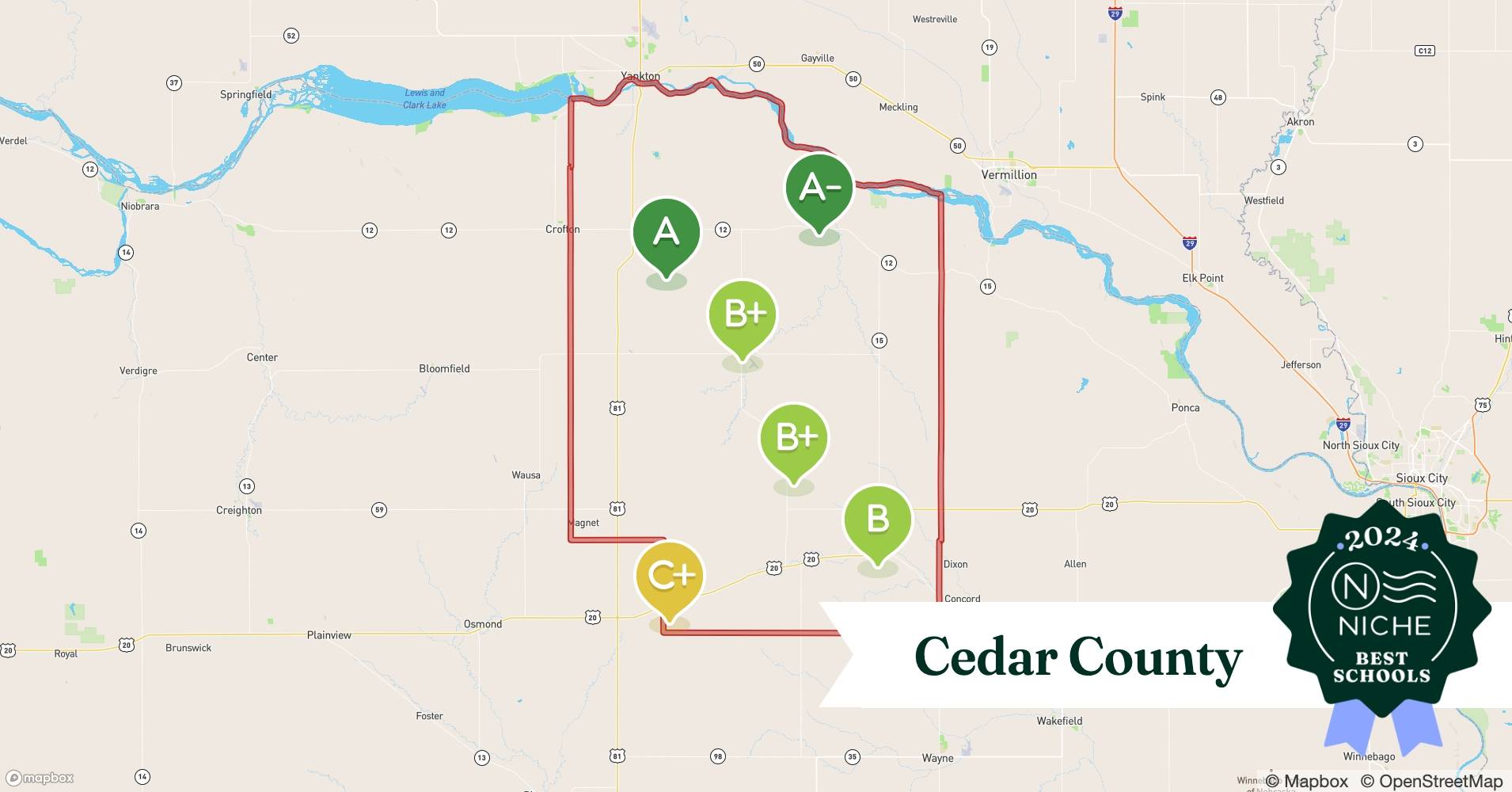 School Districts in Cedar County, NE Niche