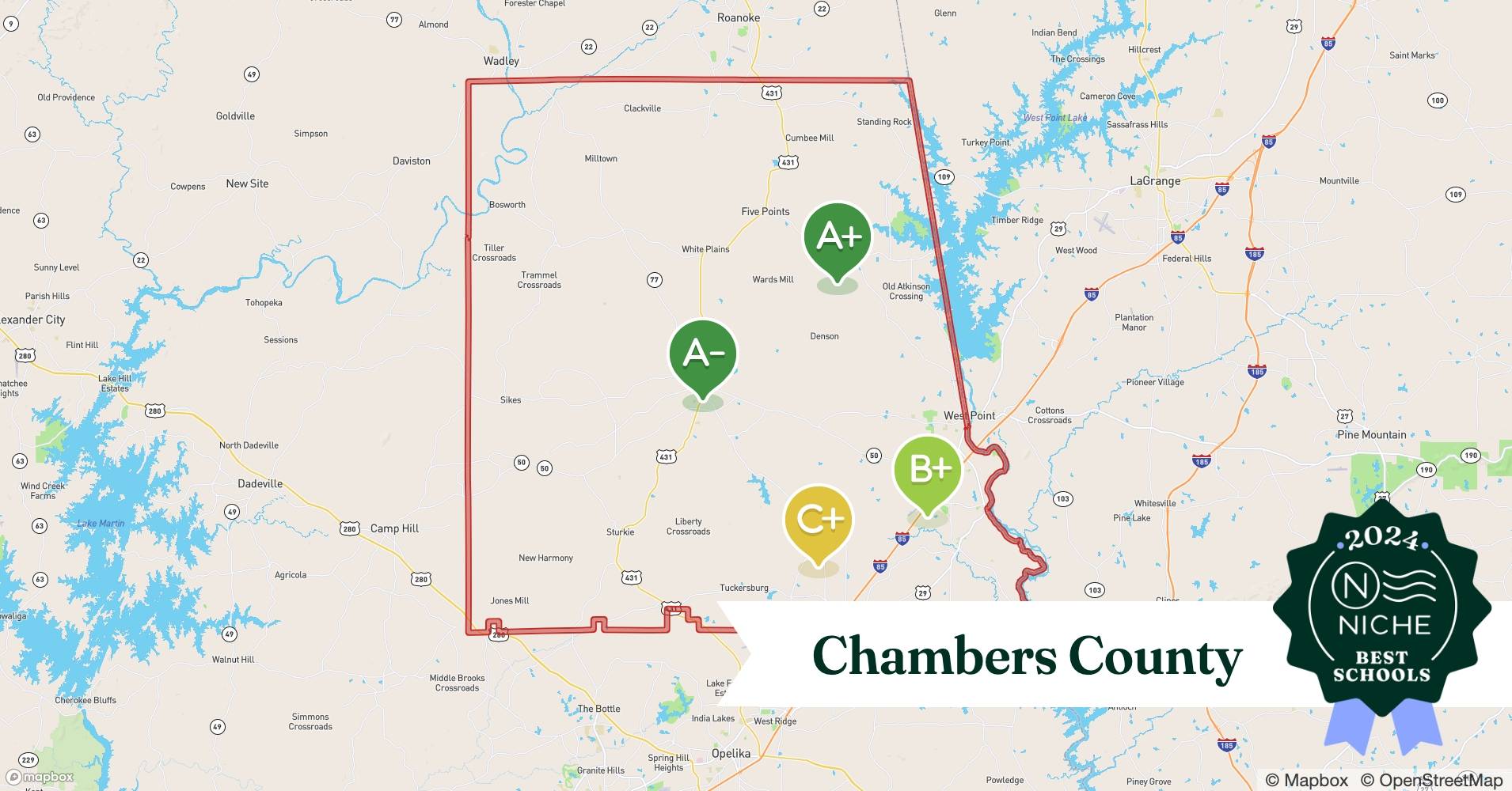 K12 Schools in Chambers County, AL Niche