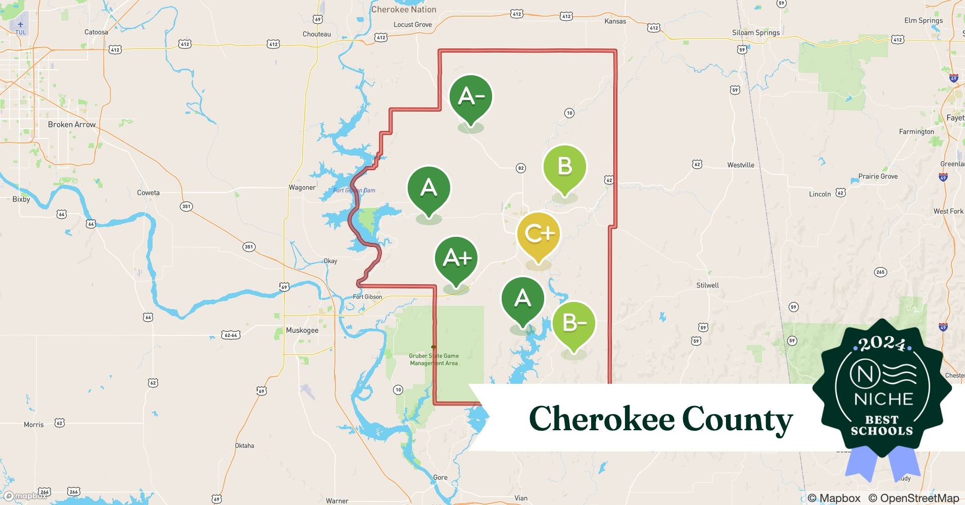 School Districts in Cherokee County, OK Niche