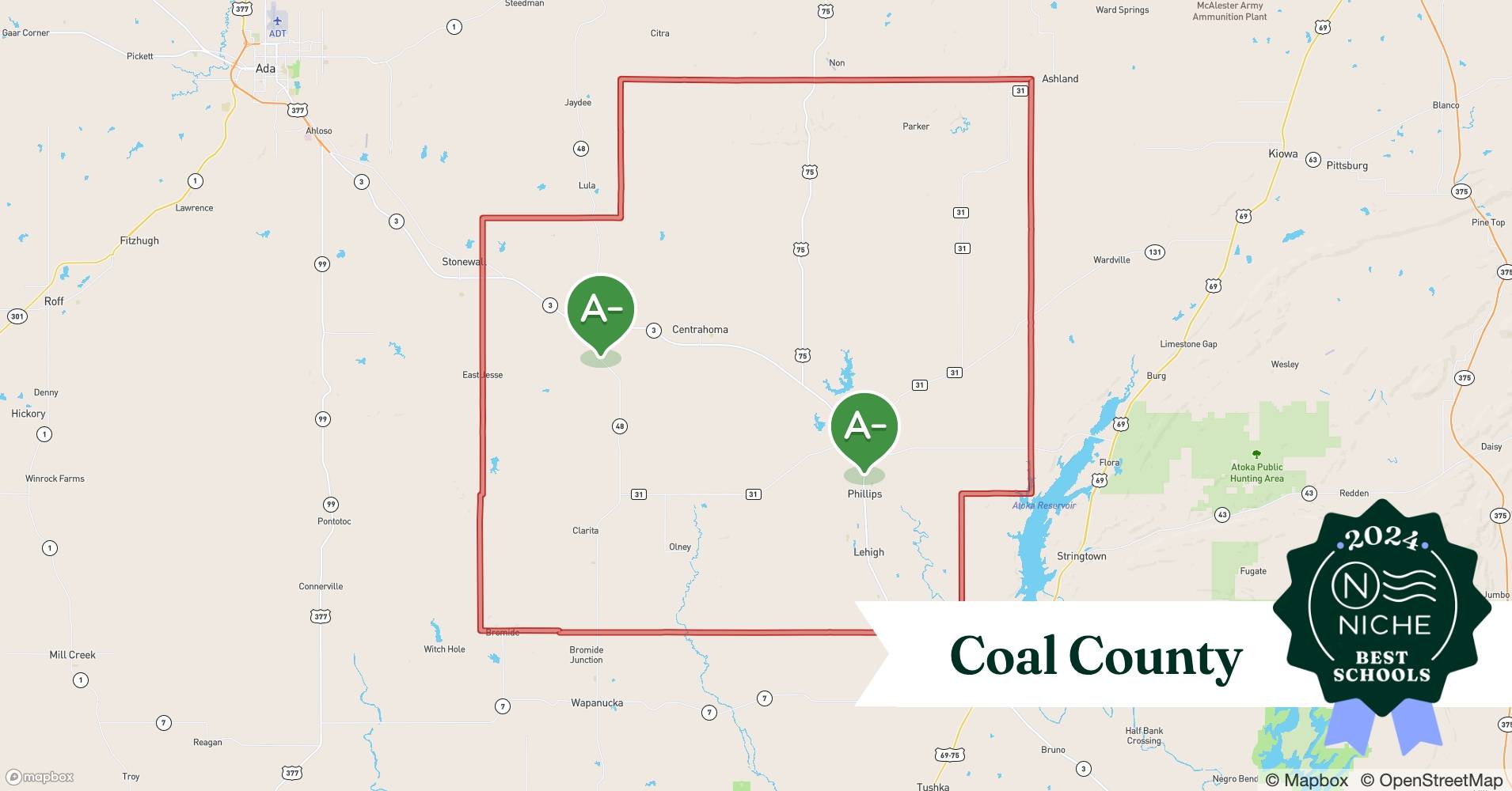 School Districts in Coal County, OK Niche