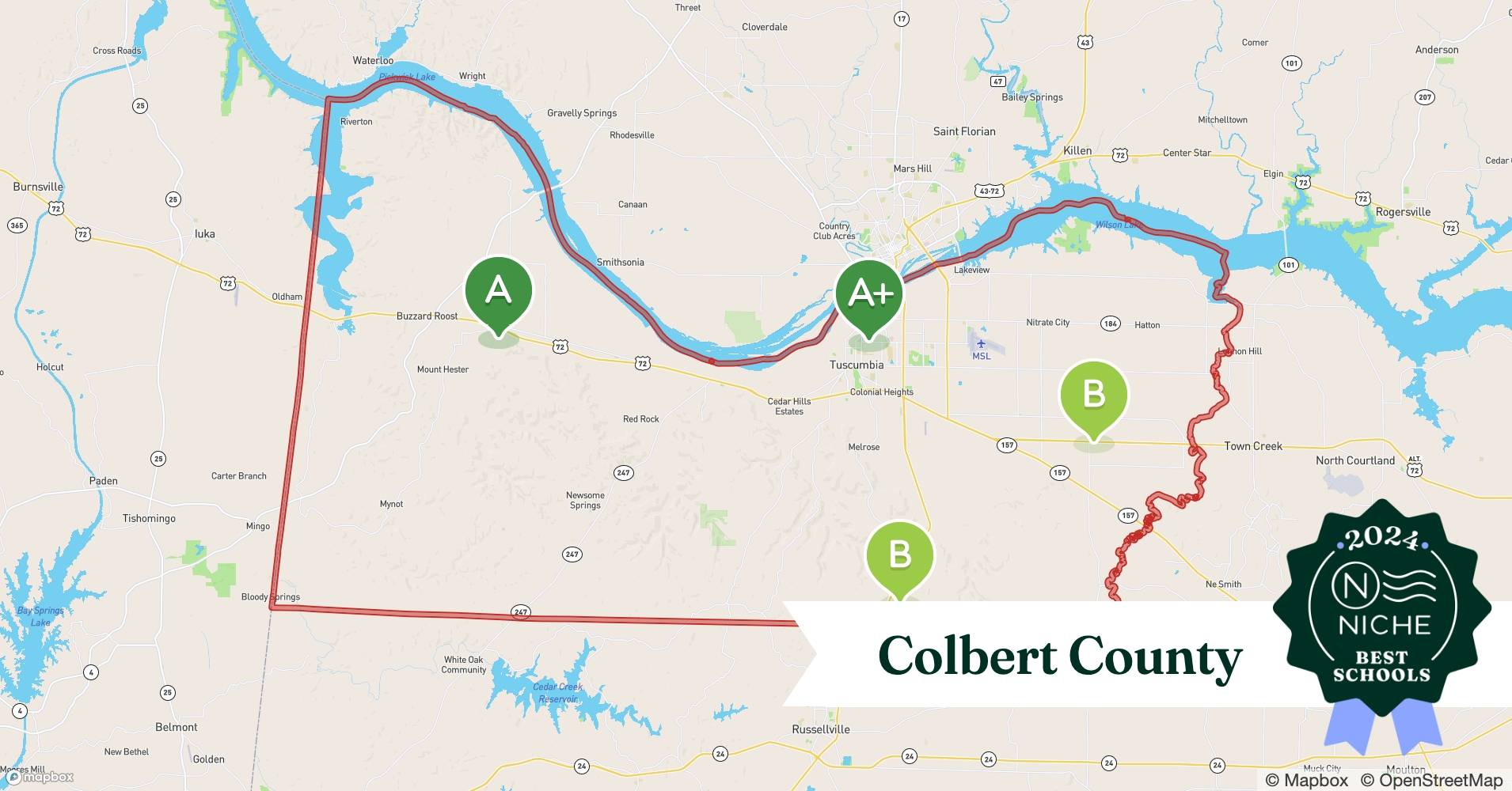 School Districts in Colbert County, AL Niche