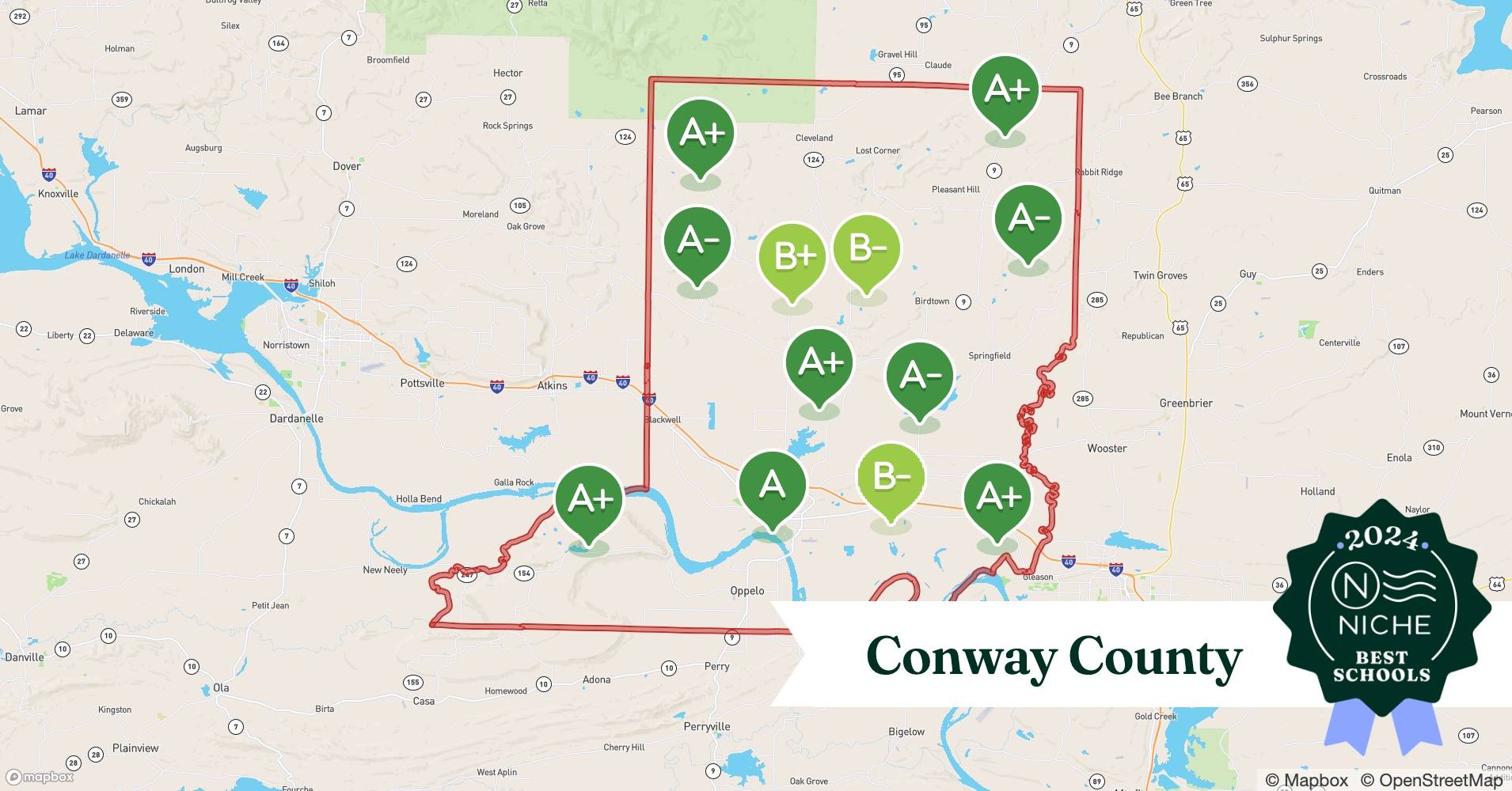 School Districts in Conway County, AR Niche