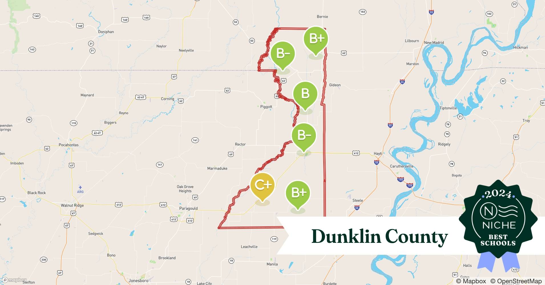 School Districts in Dunklin County, MO Niche