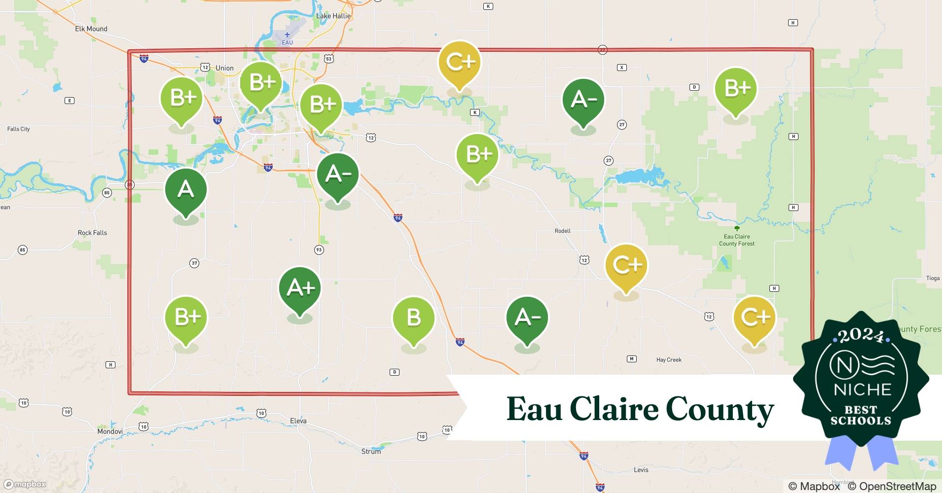 School Districts in Eau Claire County, WI Niche