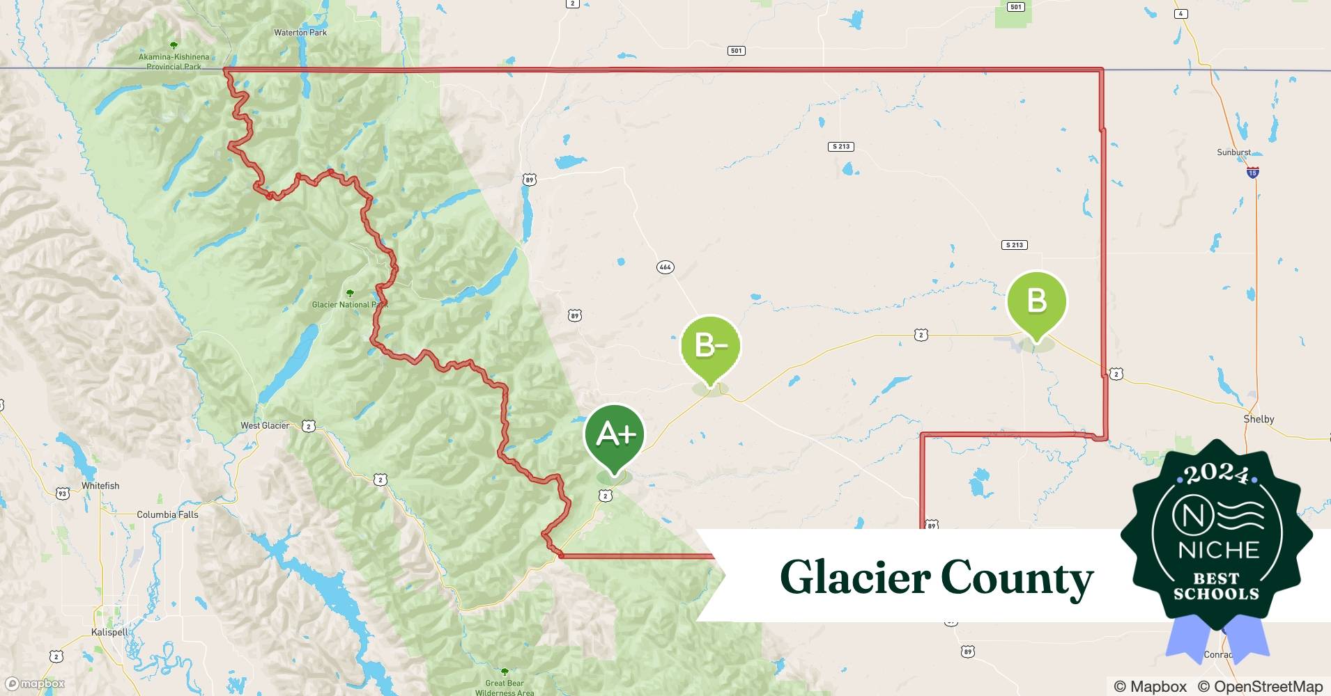 School Districts in Glacier County, MT Niche
