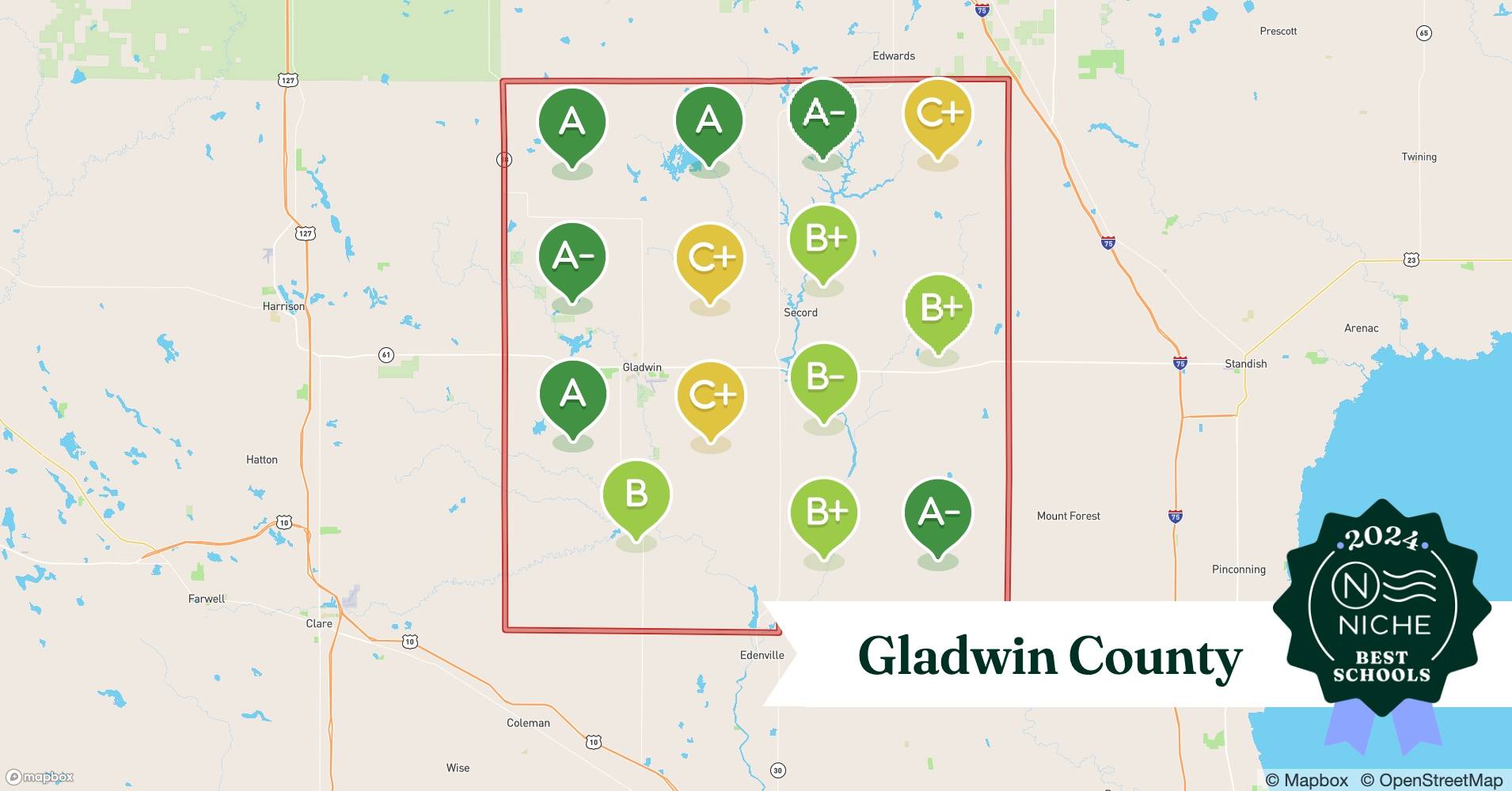 School Districts in Gladwin County, MI Niche