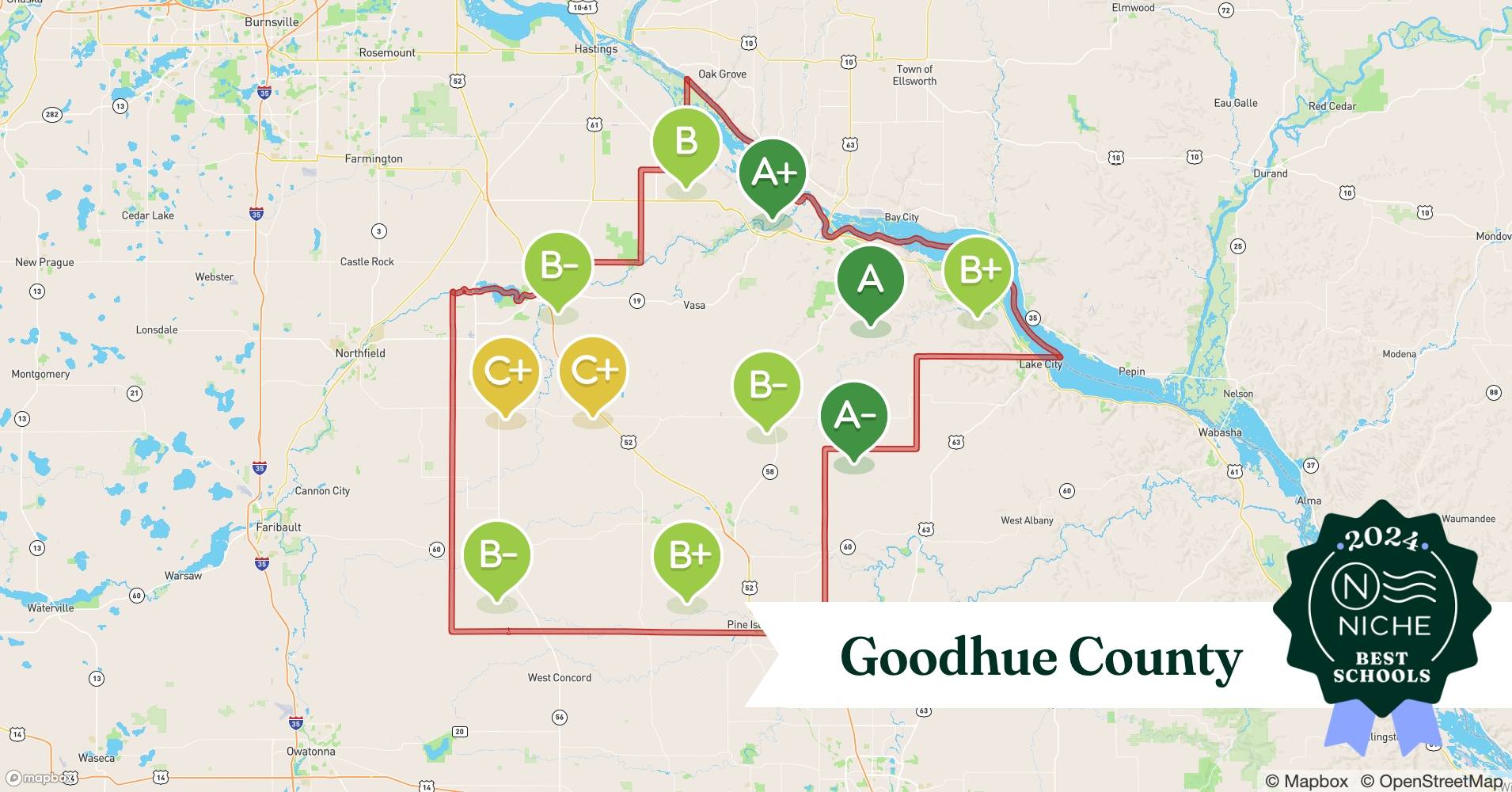 School Districts in Goodhue County, MN Niche