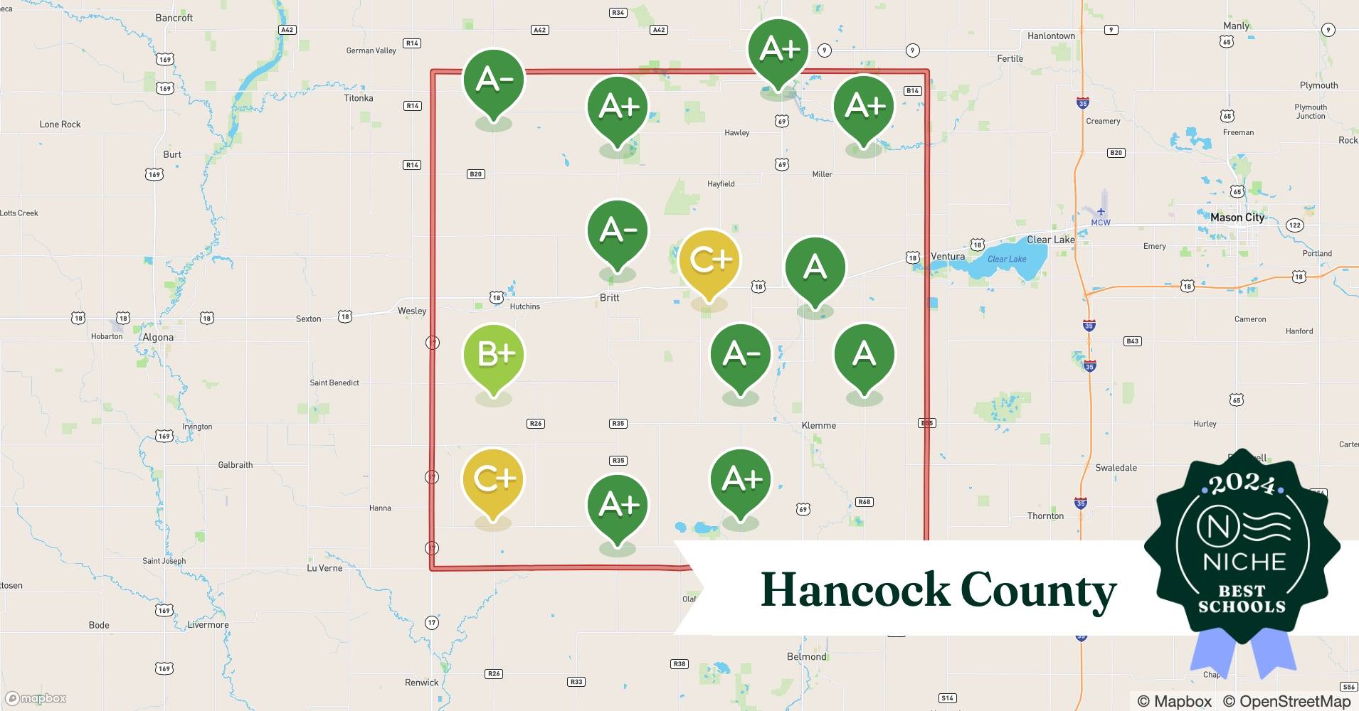 School Districts in Hancock County, IA Niche