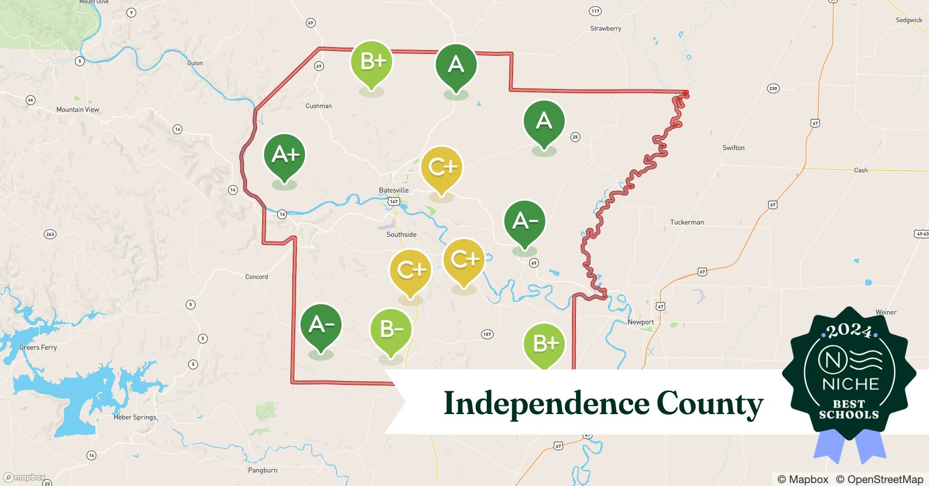 School Districts in Independence County, AR Niche